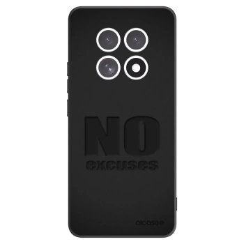 Picasee silikonový černý obal pro Xiaomi Redmi Note 15 5G - No Excuses