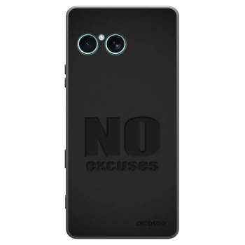 Picasee silikonový černý obal pro Sony Xperia 10 VII - No Excuses