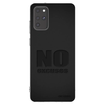 Picasee silikonový průhledný obal pro Samsung Galaxy S20+ G985F - No Excuses