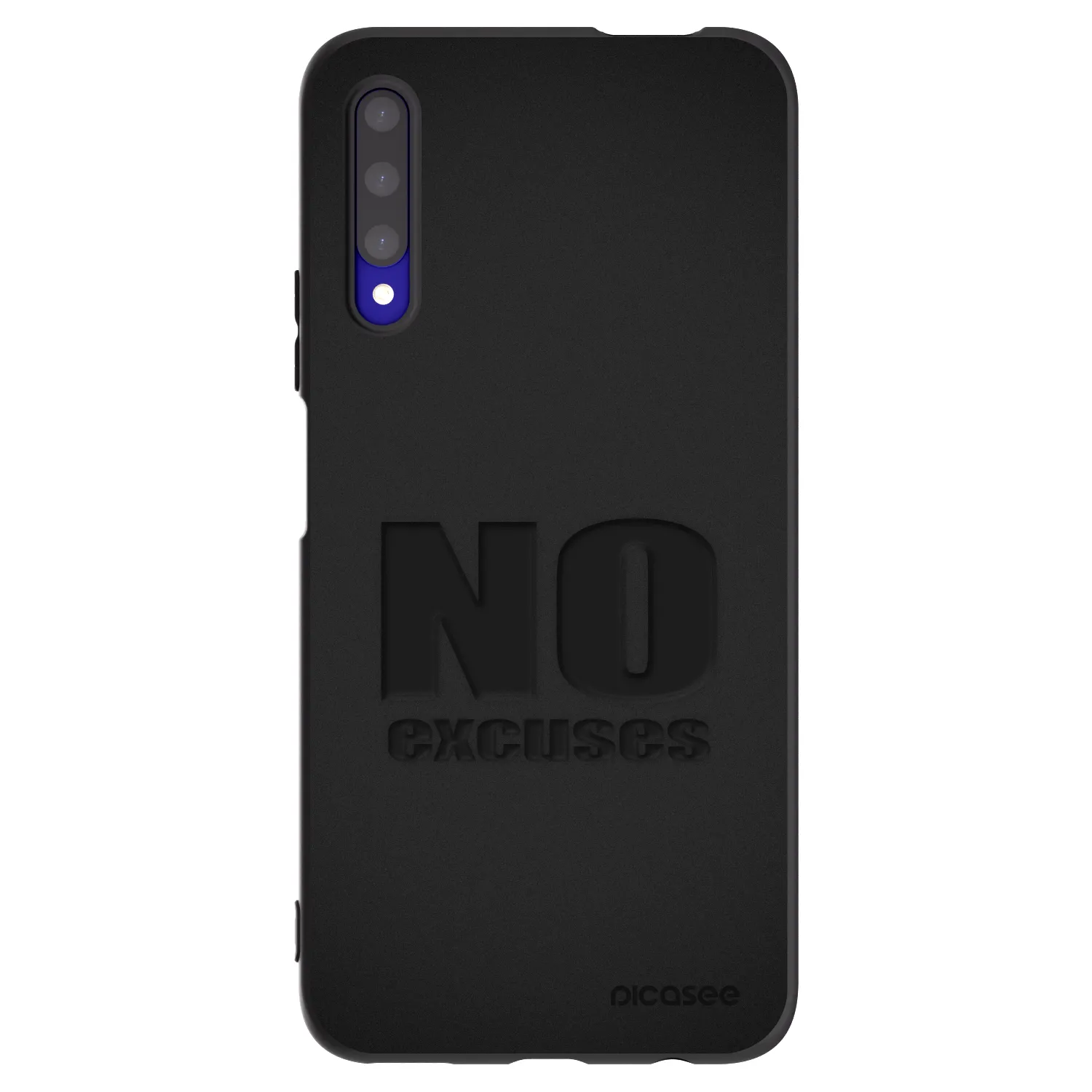 Picasee silikonový černý obal pro Honor 9X Pro - No Excuses