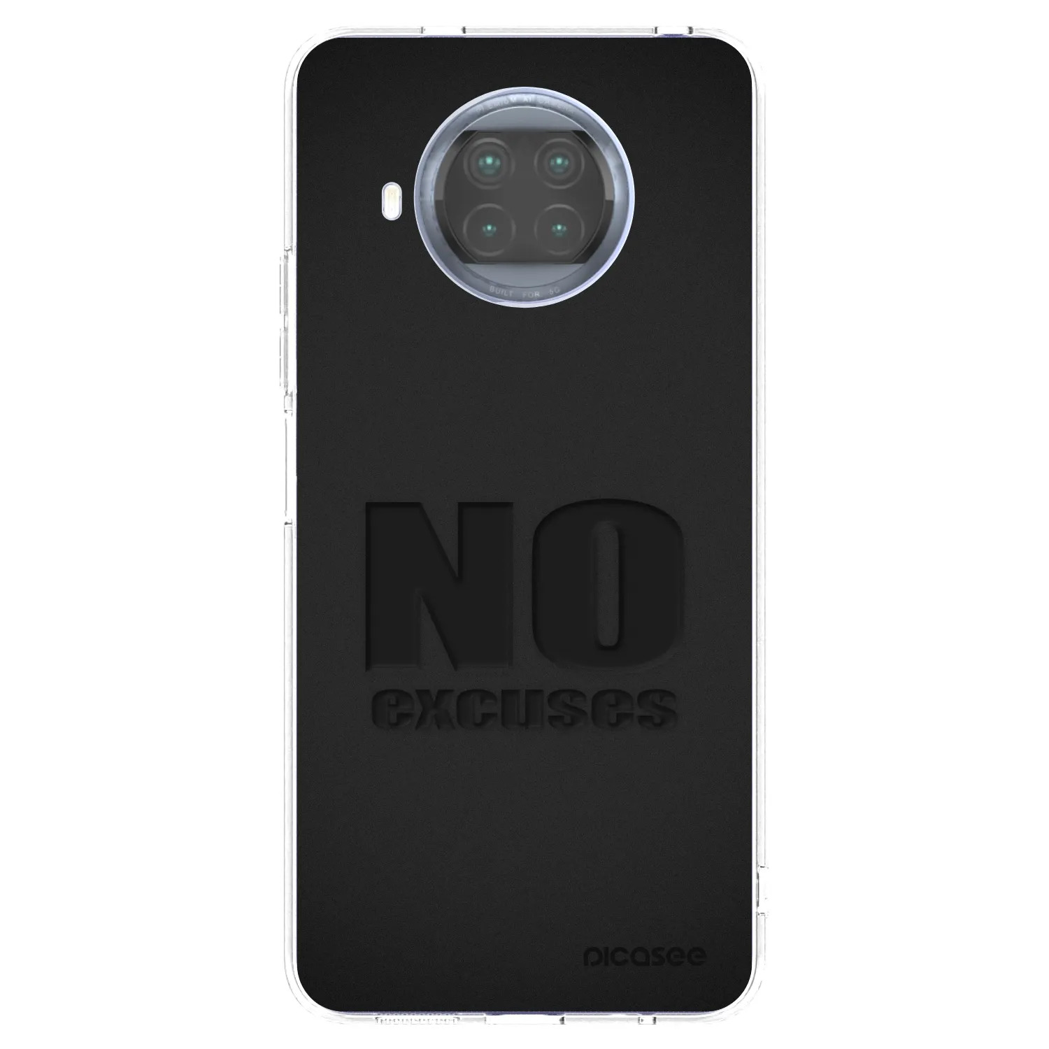 Picasee silikonový průhledný obal pro Xiaomi Mi 10T Lite - No Excuses