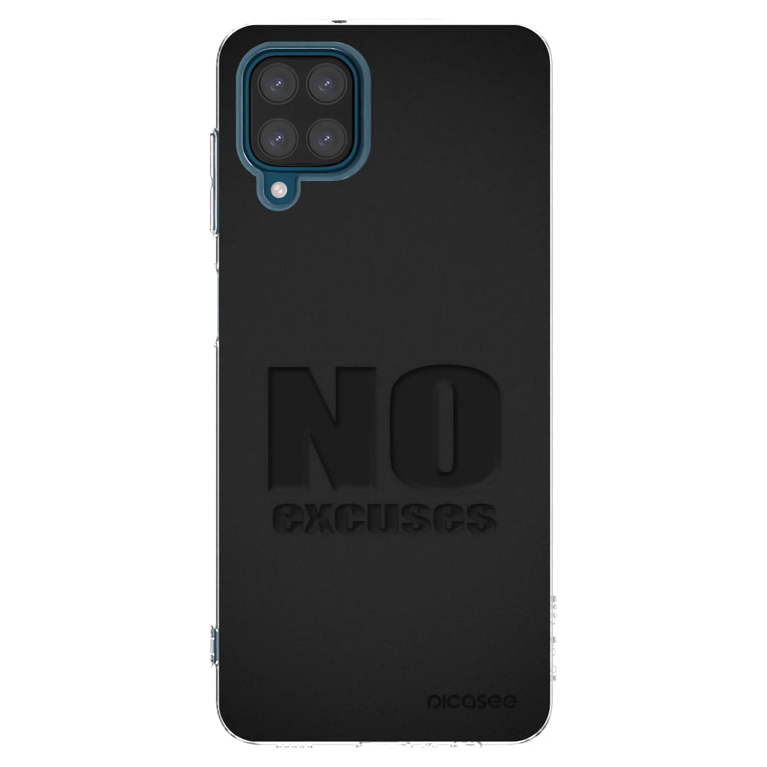 Picasee silikonový průhledný obal pro Samsung Galaxy A12 A125F - No Excuses