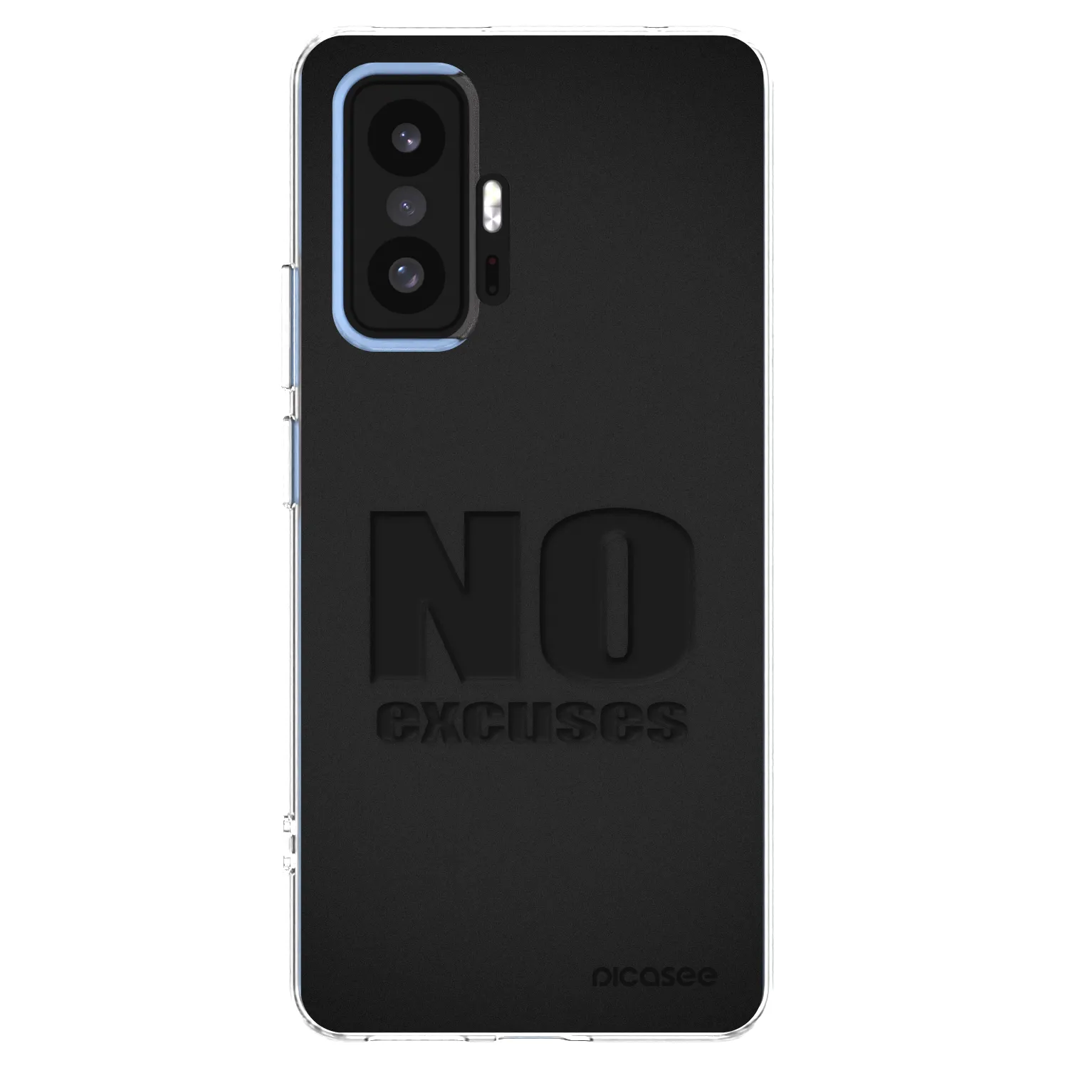Picasee silikonový průhledný obal pro Xiaomi 11T Pro - No Excuses