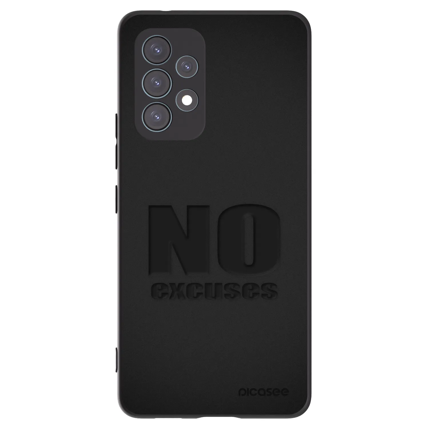 Picasee silikonový černý obal pro Samsung Galaxy A53 5G A536 - No Excuses