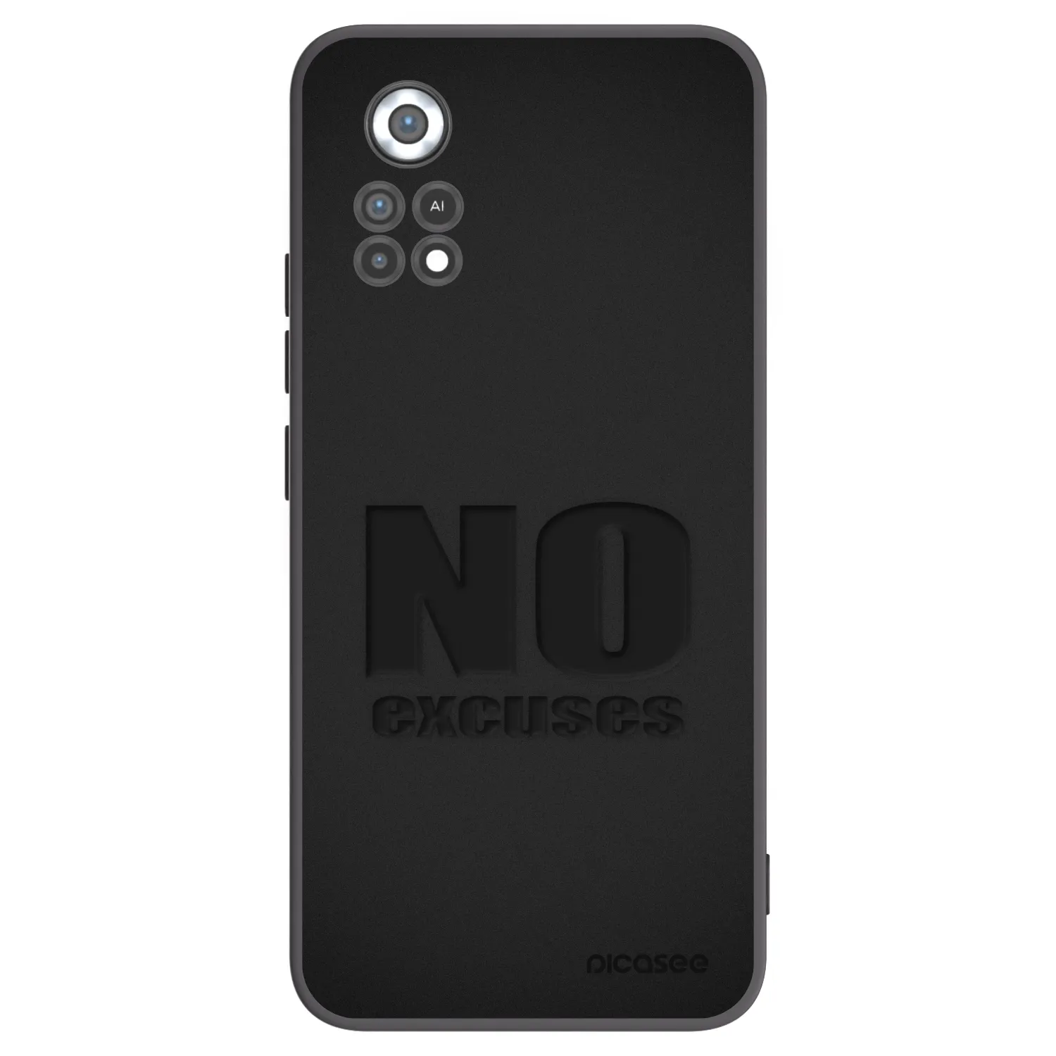 Picasee silikonový černý obal pro Xiaomi Poco X4 Pro 5G - No Excuses
