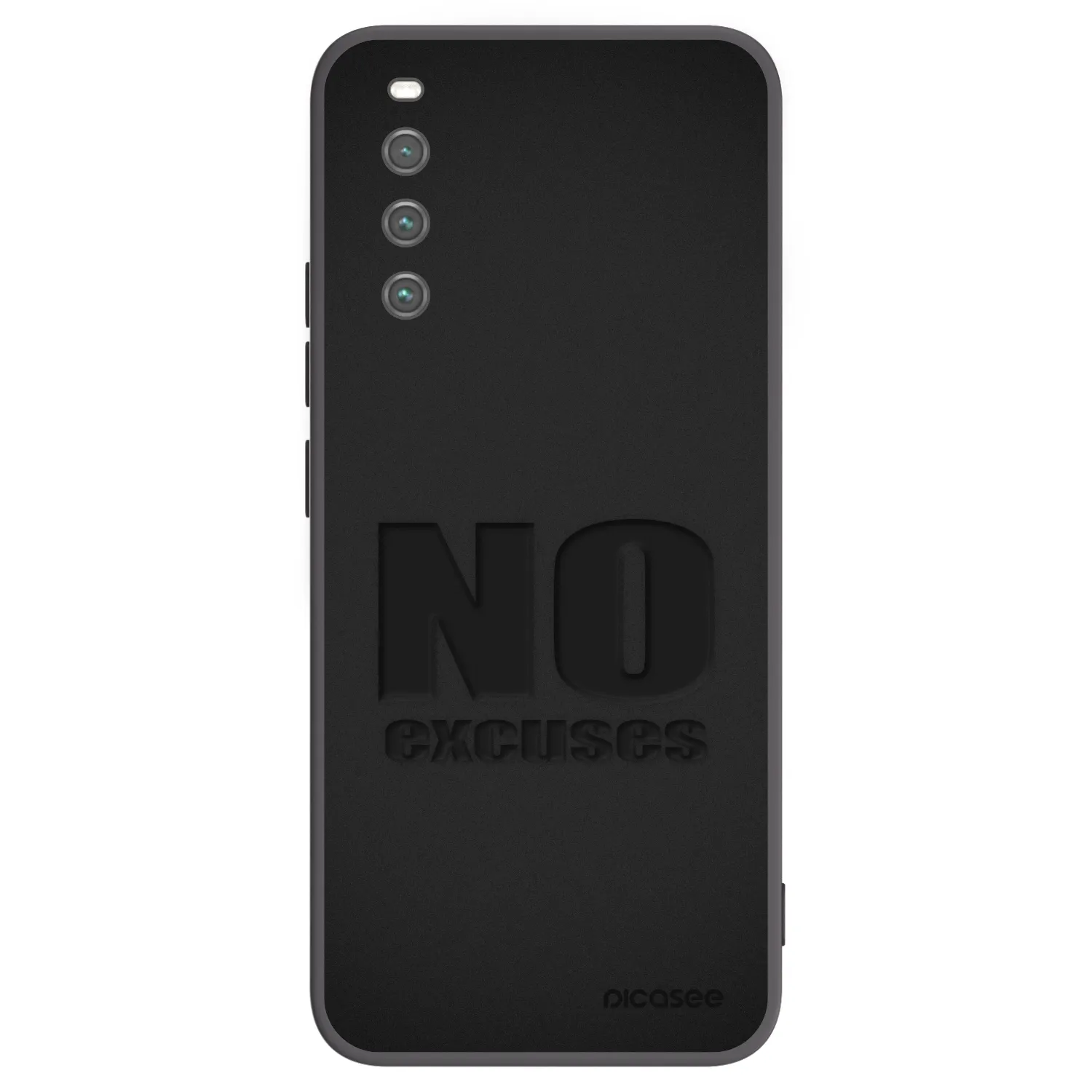 Picasee silikonový černý obal pro Sony Xperia 10 IV 5G - No Excuses