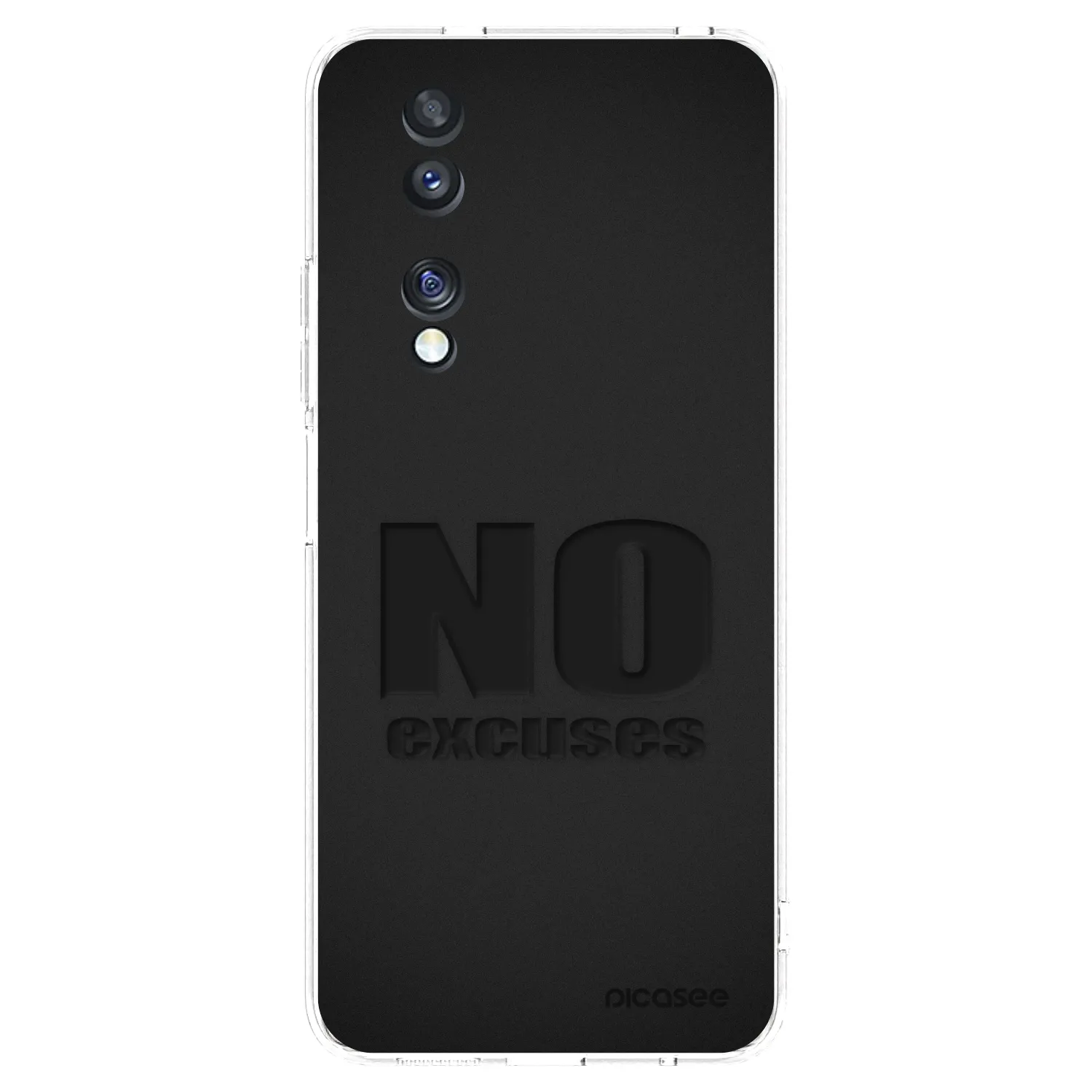 Picasee silikonový průhledný obal pro Honor 70 - No Excuses