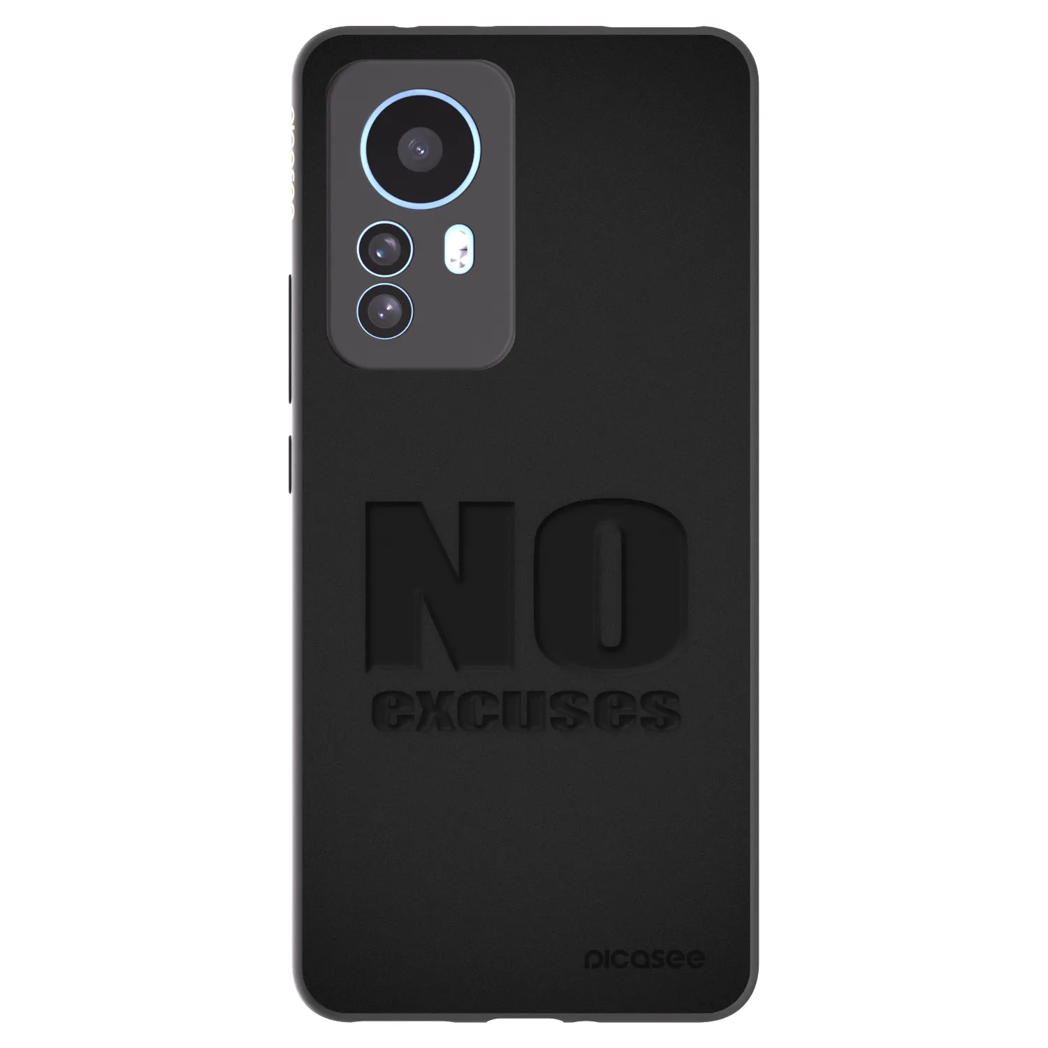 Picasee silikonový černý obal pro Xiaomi 12T Pro - No Excuses