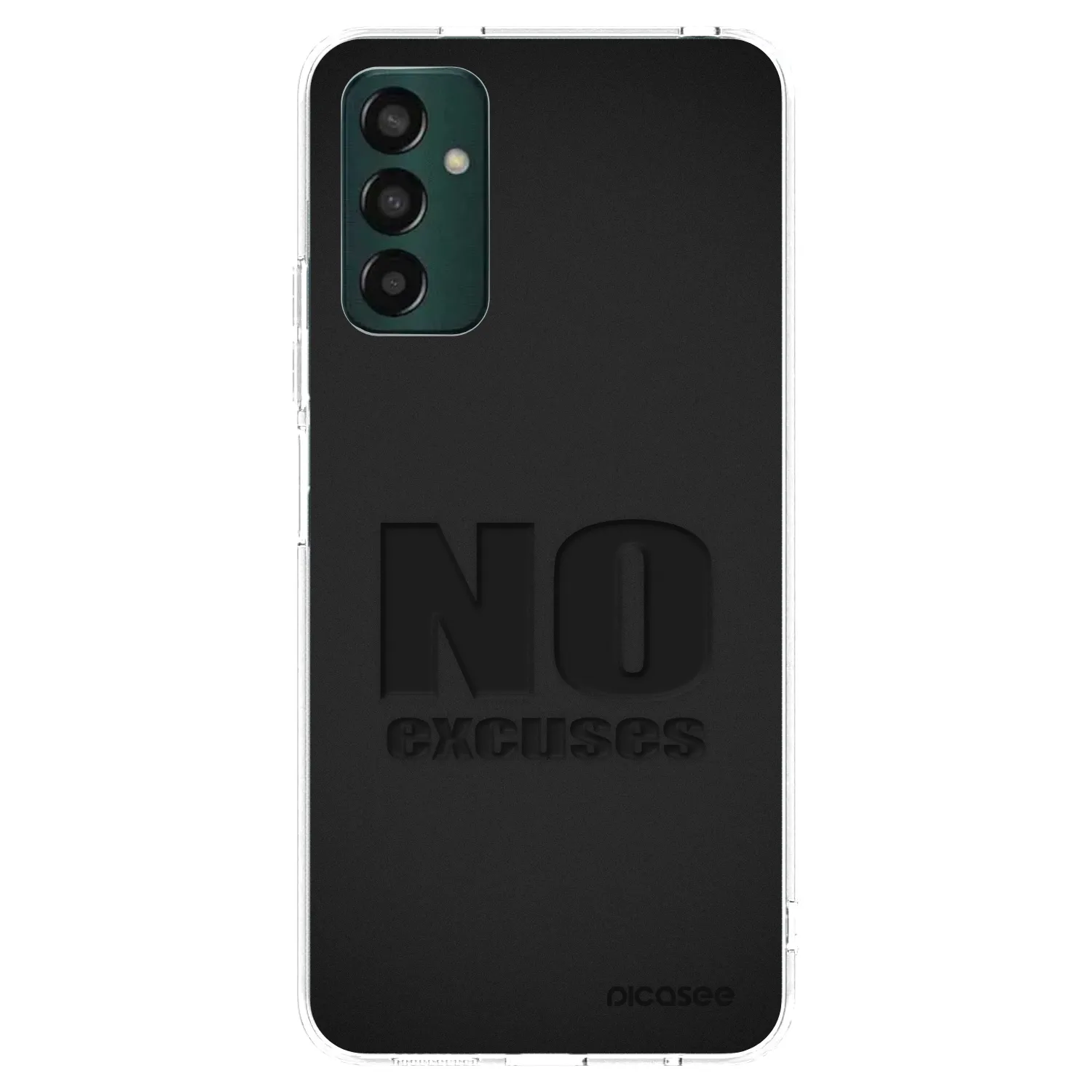 Picasee silikonový průhledný obal pro Samsung Galaxy M23 5G - No Excuses
