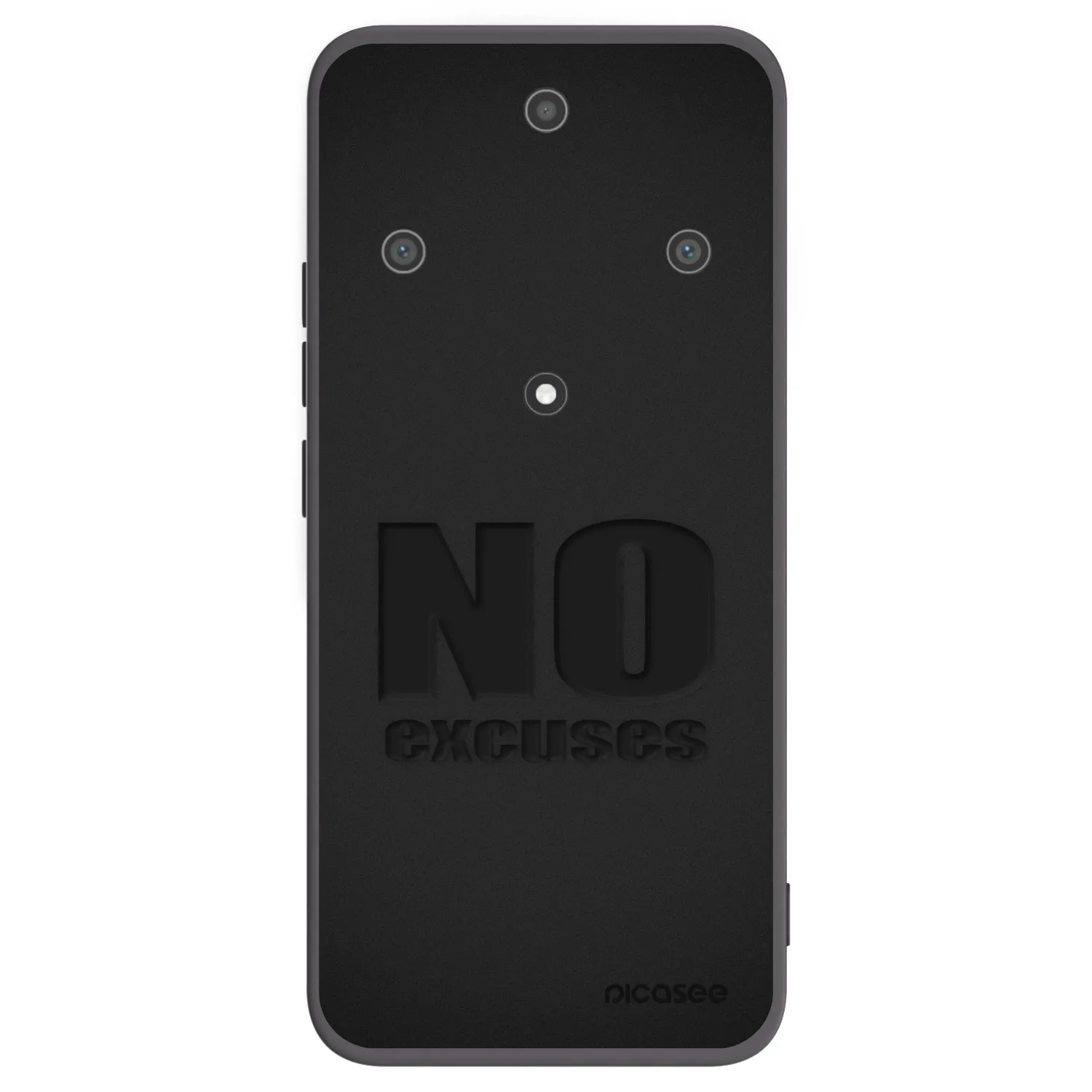 Picasee silikonový černý obal pro Honor Magic5 Lite 5G - No Excuses