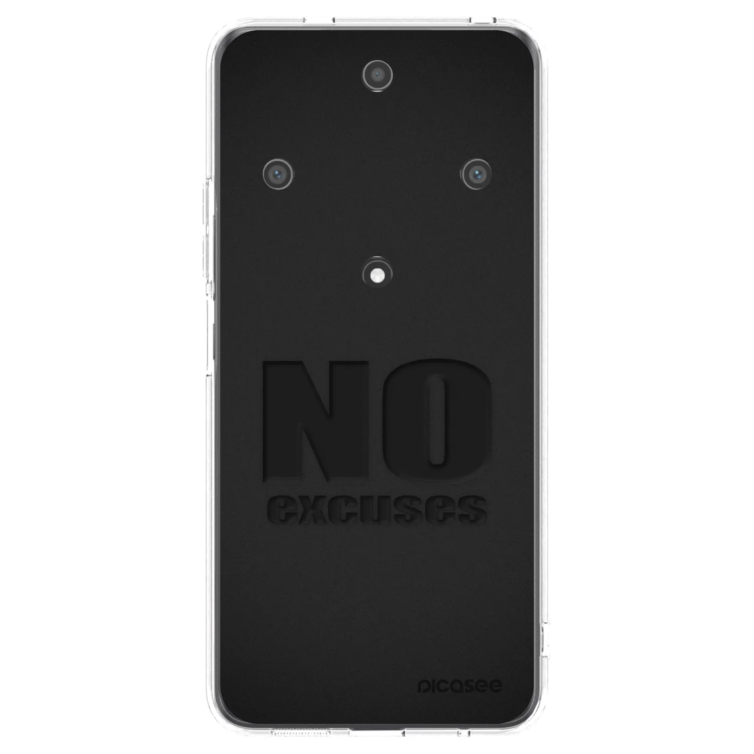 Picasee silikonový průhledný obal pro Honor Magic5 Lite 5G - No Excuses