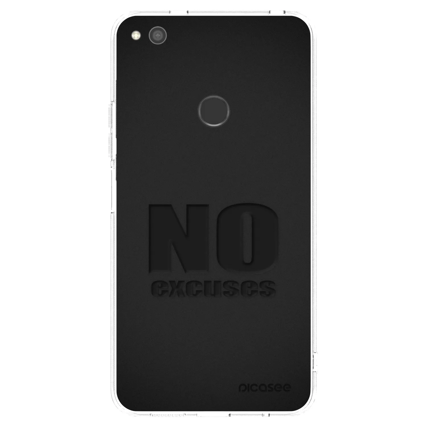 Picasee silikonový průhledný obal pro Huawei Mate 40 Pro - No Excuses