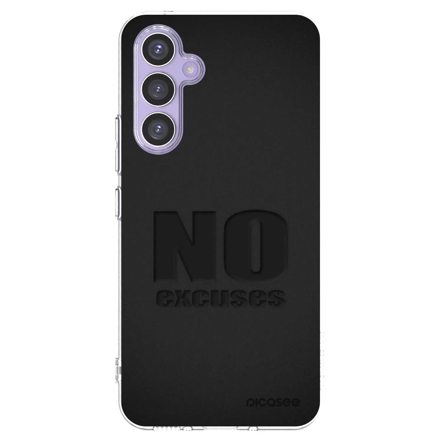 Picasee silikonový průhledný obal pro Samsung Galaxy A54 5G A546B - No Excuses