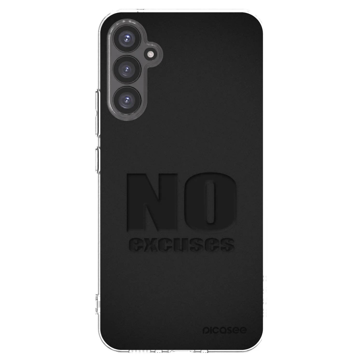 Picasee silikonový průhledný obal pro Samsung Galaxy A34 5G A346B - No Excuses