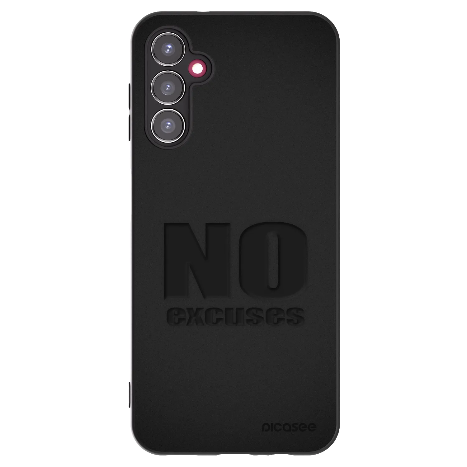 Picasee silikonový černý obal pro Samsung Galaxy A14 5G A146P - No Excuses
