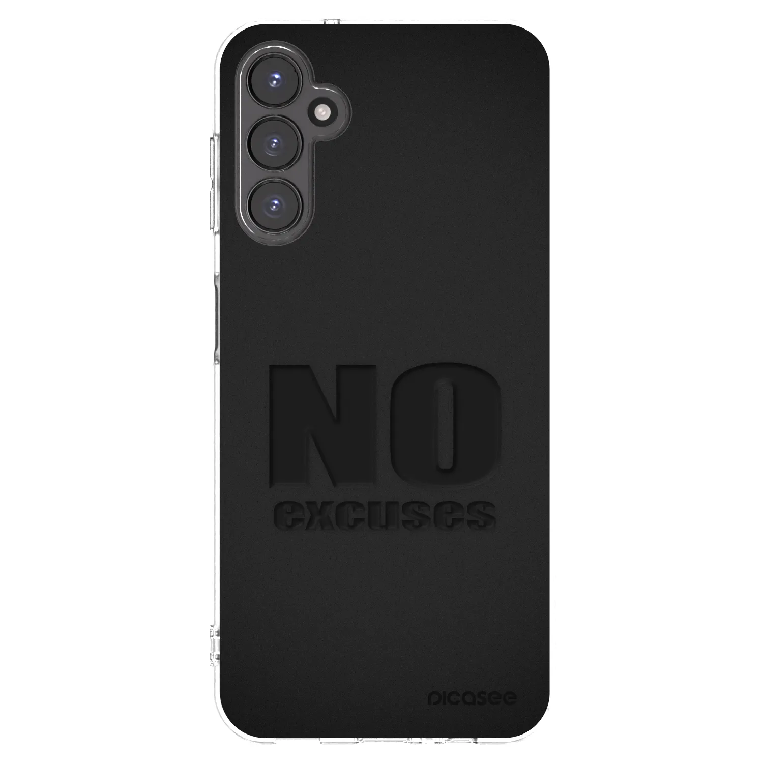 Picasee silikonový průhledný obal pro Samsung Galaxy A14 5G A146P - No Excuses