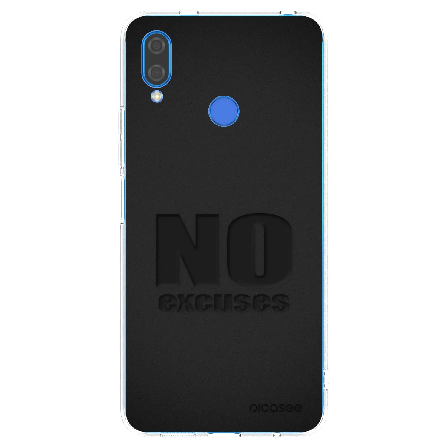 Picasee silikonový průhledný obal pro Huawei Nova 3i - No Excuses
