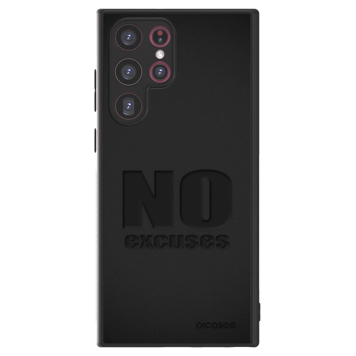 Picasee ULTIMATE CASE PowerShare pro Samsung Galaxy S22 Ultra 5G - No Excuses