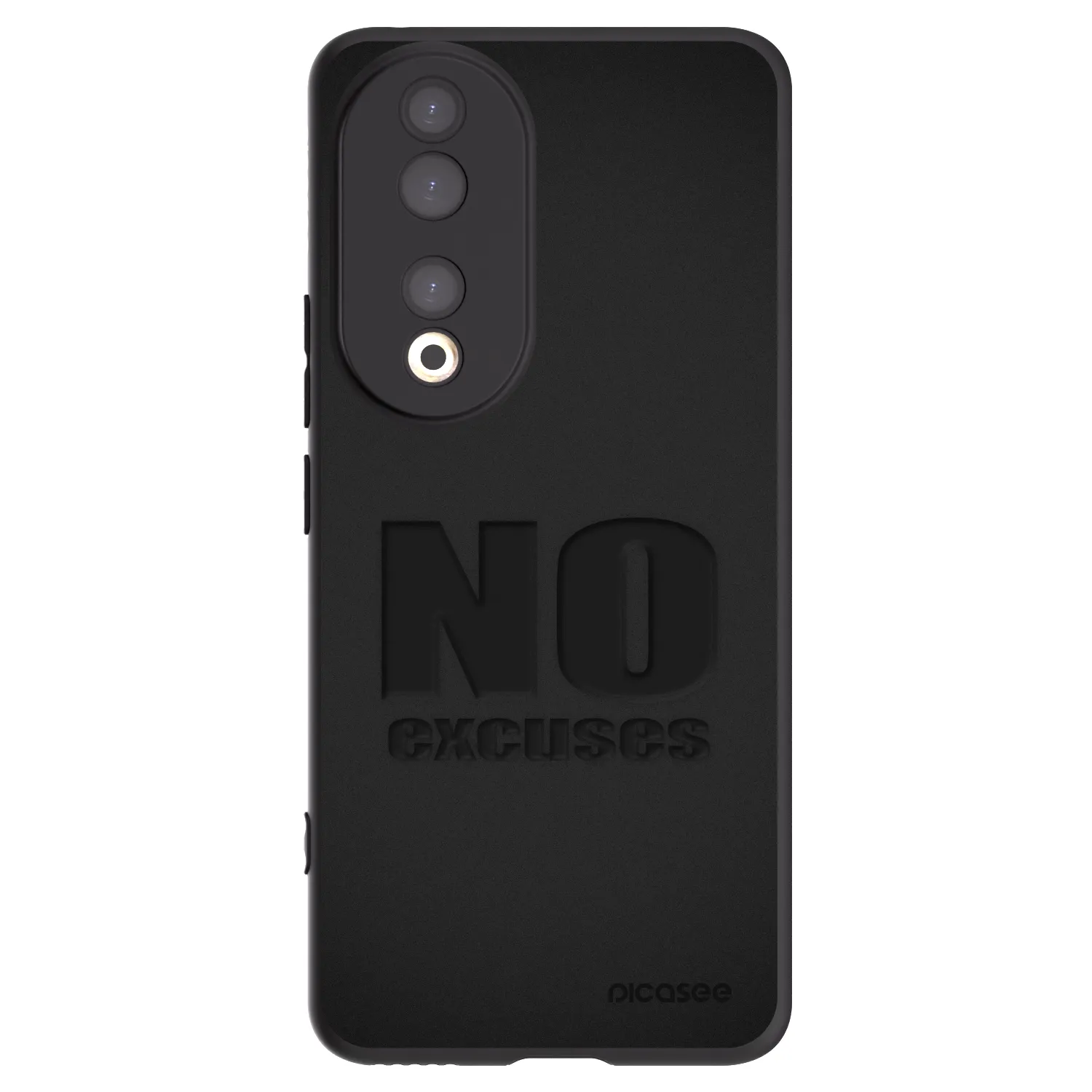 Picasee silikonový černý obal pro Honor 90 5G - No Excuses