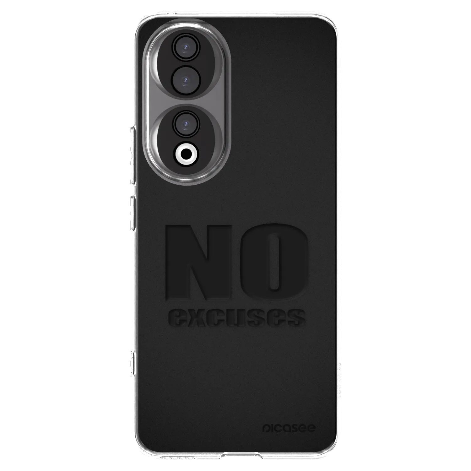 Picasee silikonový průhledný obal pro Honor 90 5G - No Excuses