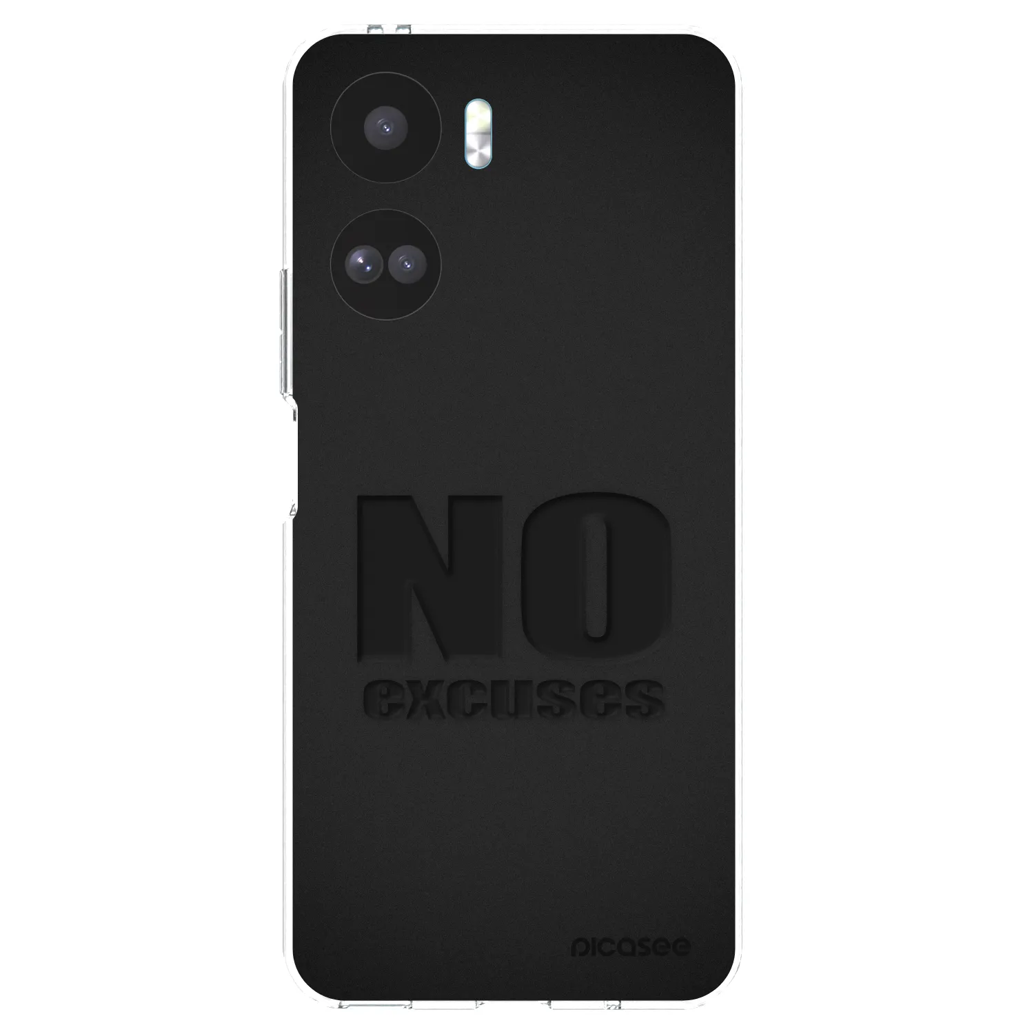 Picasee silikonový průhledný obal pro Honor 90 Lite 5G - No Excuses