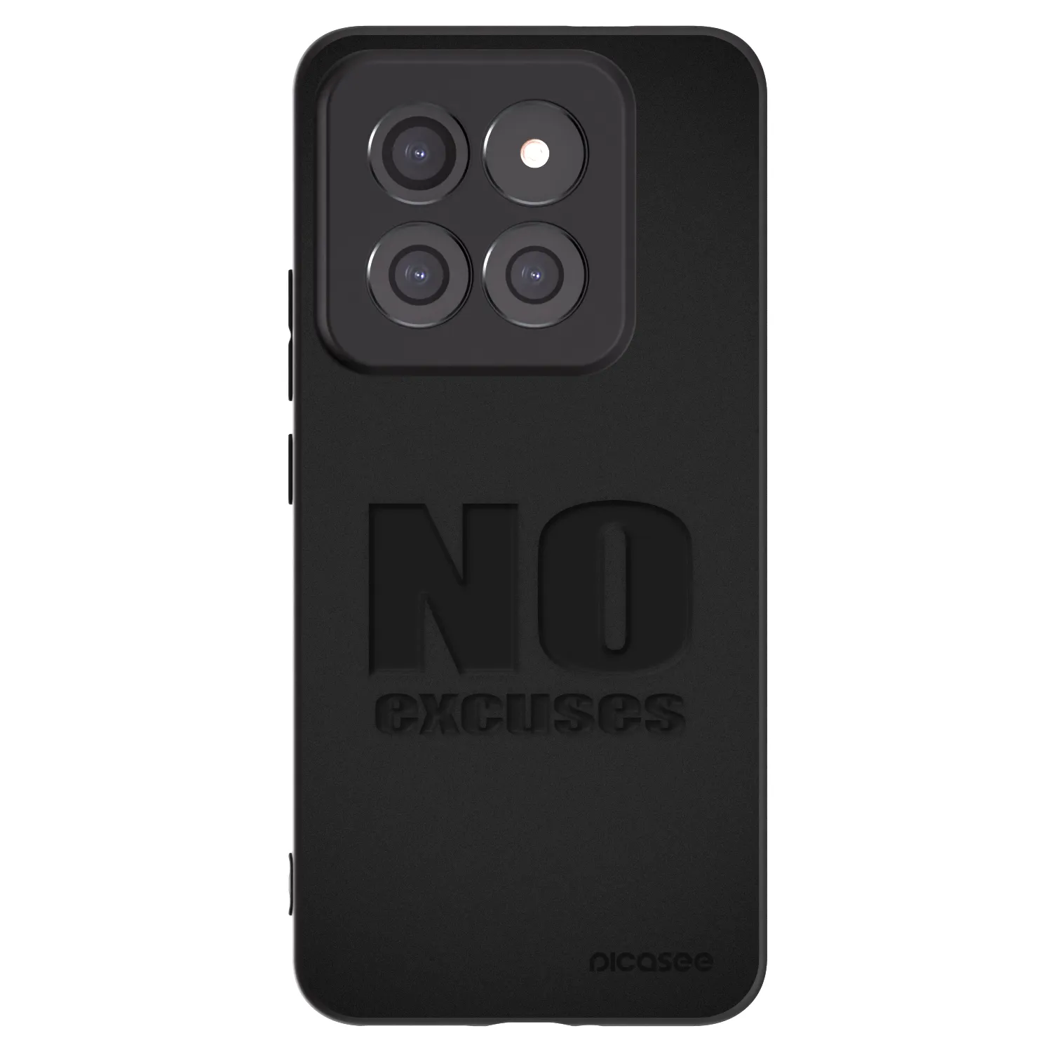 Picasee silikonový černý obal pro Xiaomi 14 Pro - No Excuses