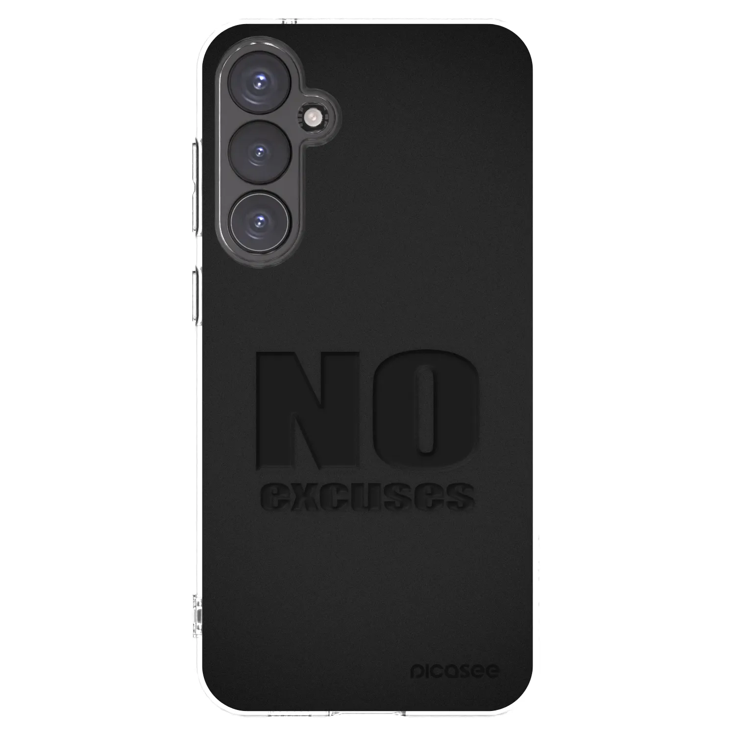 Picasee silikonový průhledný obal pro Samsung Galaxy S23 FE S711B - No Excuses