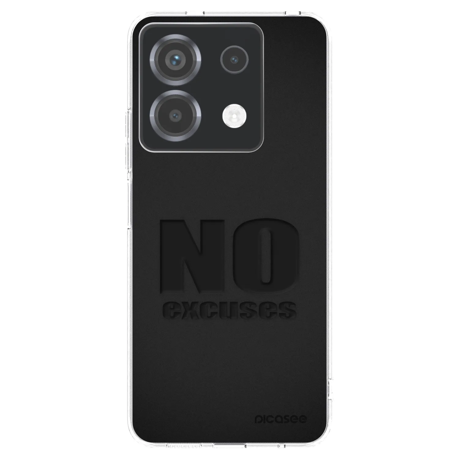 Picasee silikonový průhledný obal pro Xiaomi Poco X6 - No Excuses