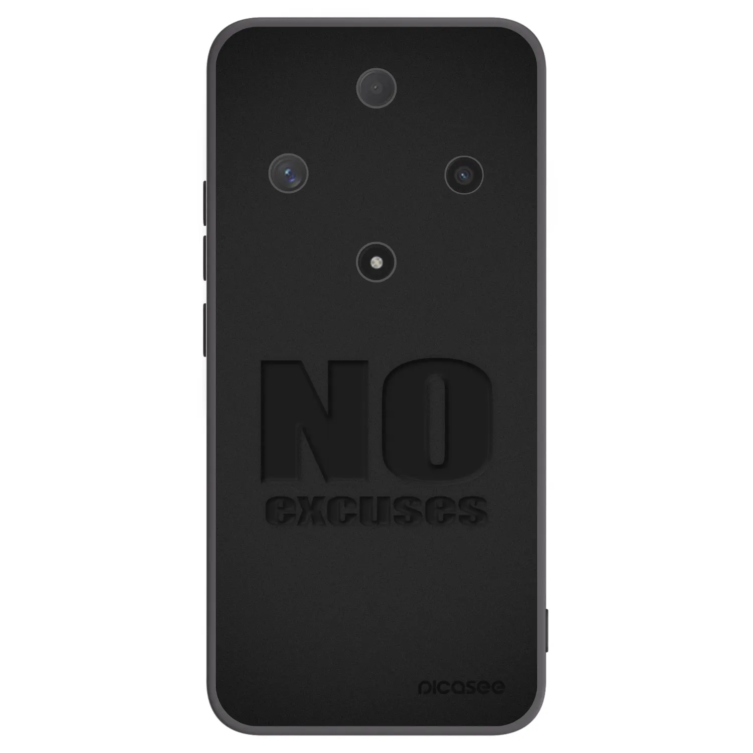 Picasee silikonový černý obal pro Honor Magic6 Lite 5G - No Excuses