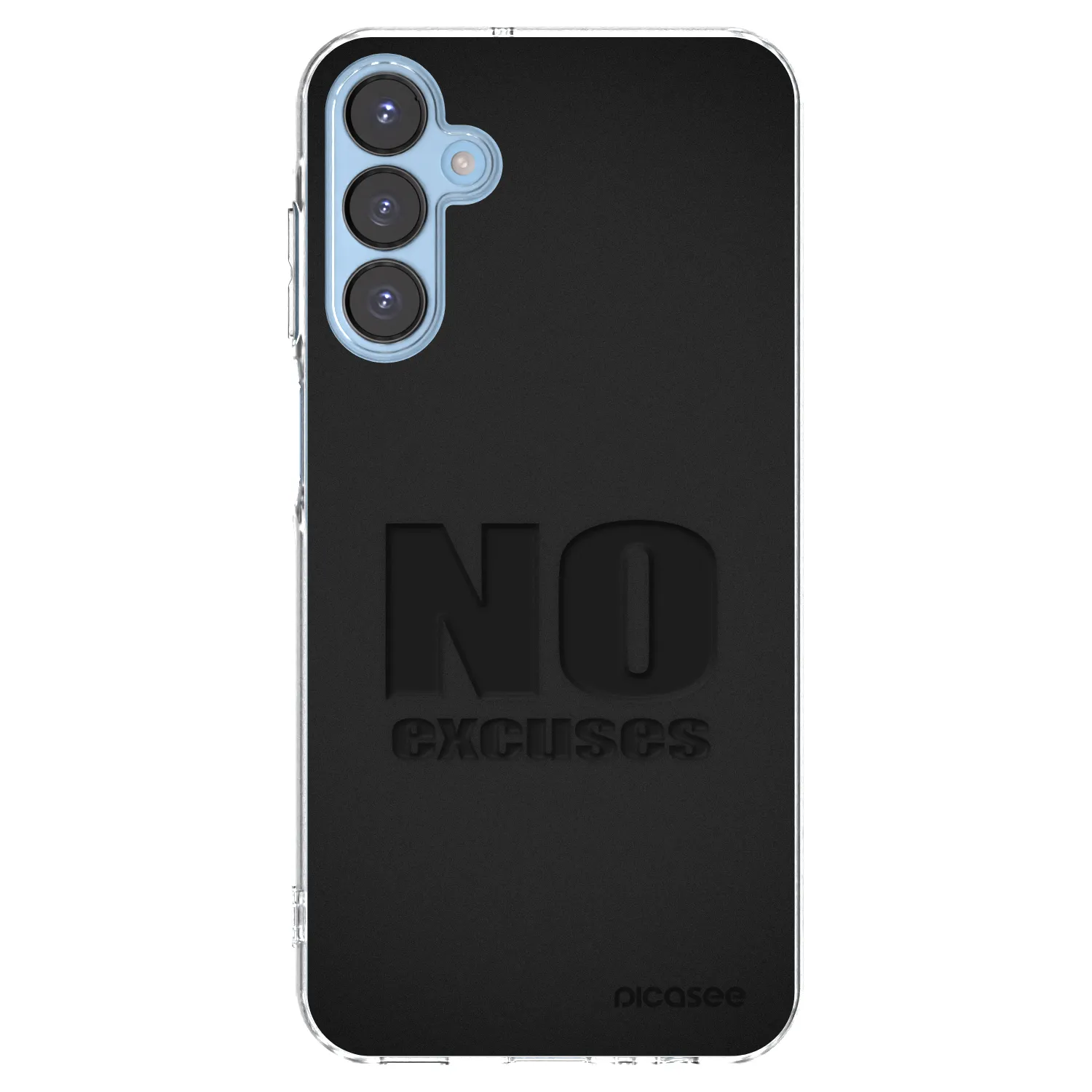 Picasee silikonový průhledný obal pro Samsung Galaxy A15 A156B 5G - No Excuses