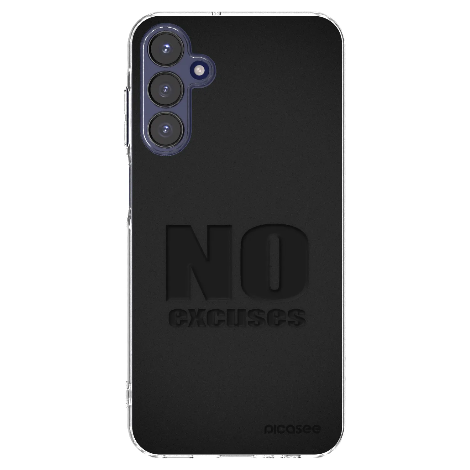 Picasee silikonový průhledný obal pro Samsung Galaxy A15 A155F 4G - No Excuses