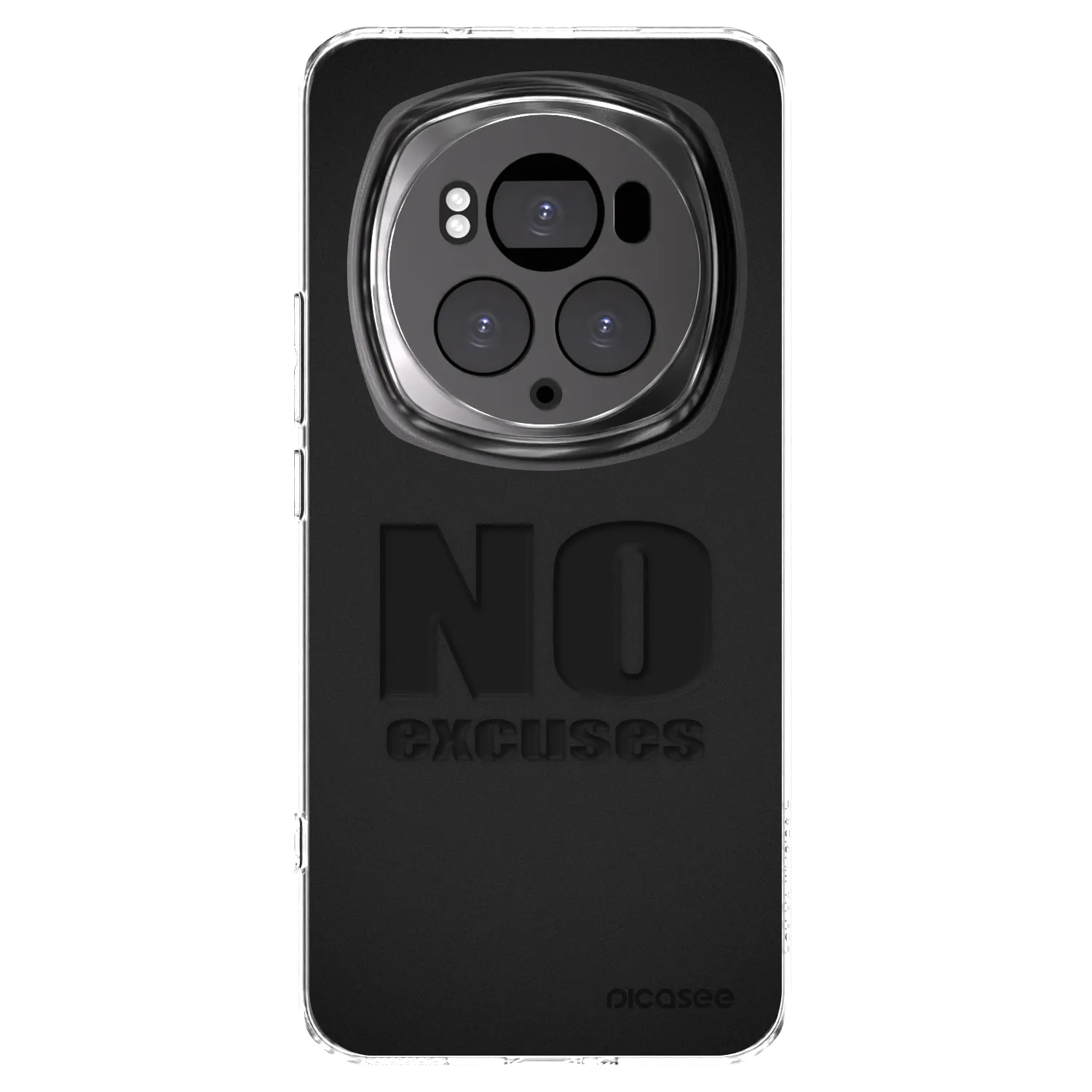 Picasee silikonový průhledný obal pro Honor Magic6 Pro - No Excuses