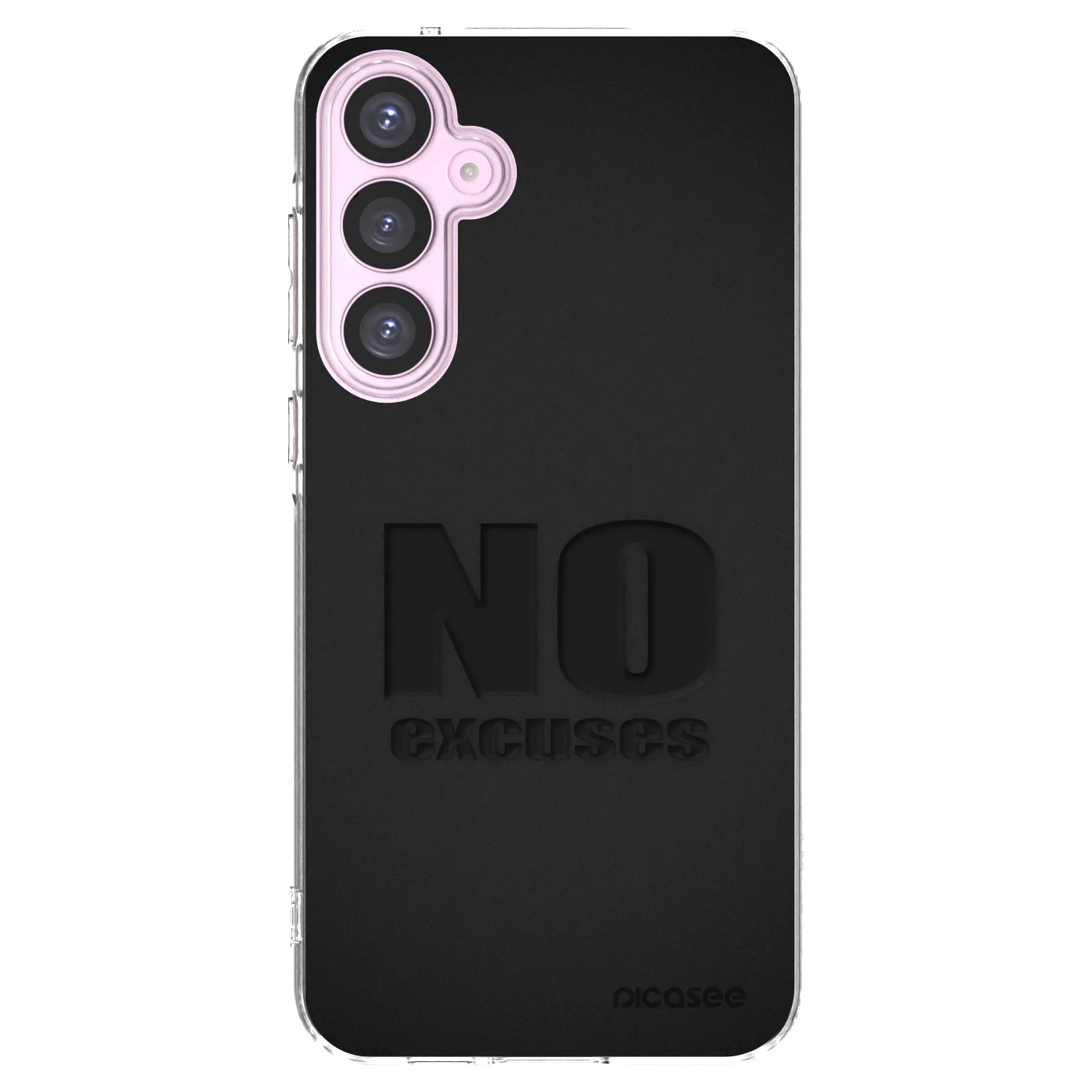 Picasee silikonový průhledný obal pro Samsung Galaxy A55 5G A556B - No Excuses