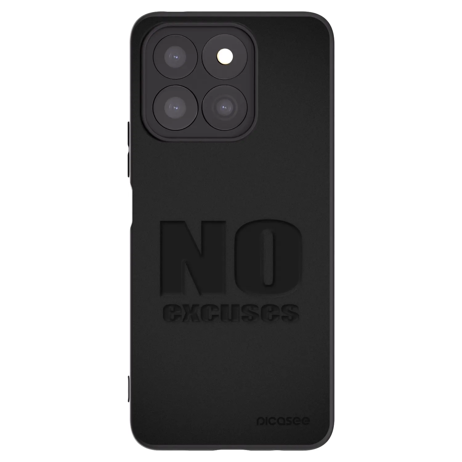 Picasee silikonový černý obal pro Honor X8b - No Excuses