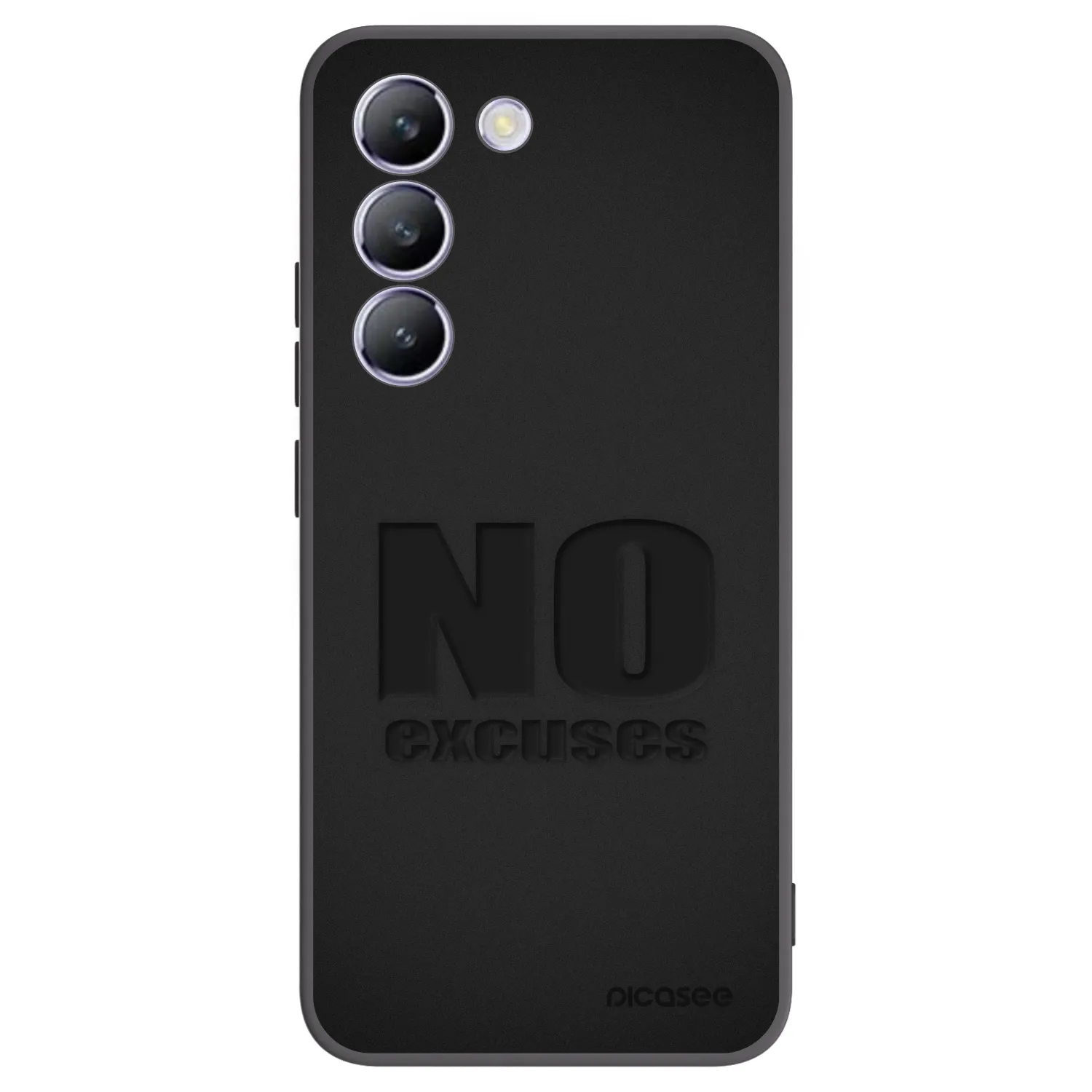Picasee silikonový černý obal pro Vivo V40 SE 5G - No Excuses