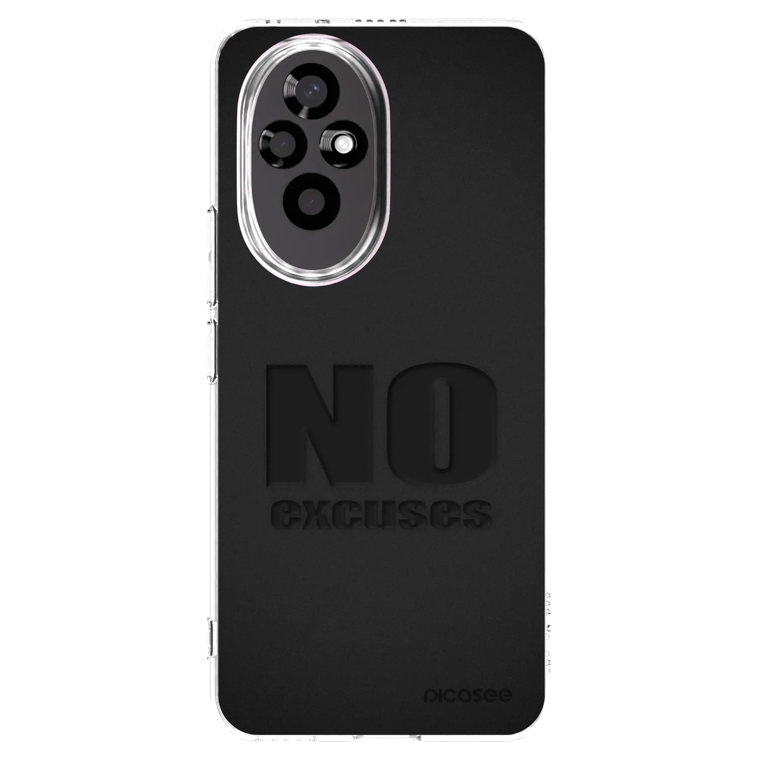Picasee silikonový průhledný obal pro Honor 200 Pro 5G - No Excuses