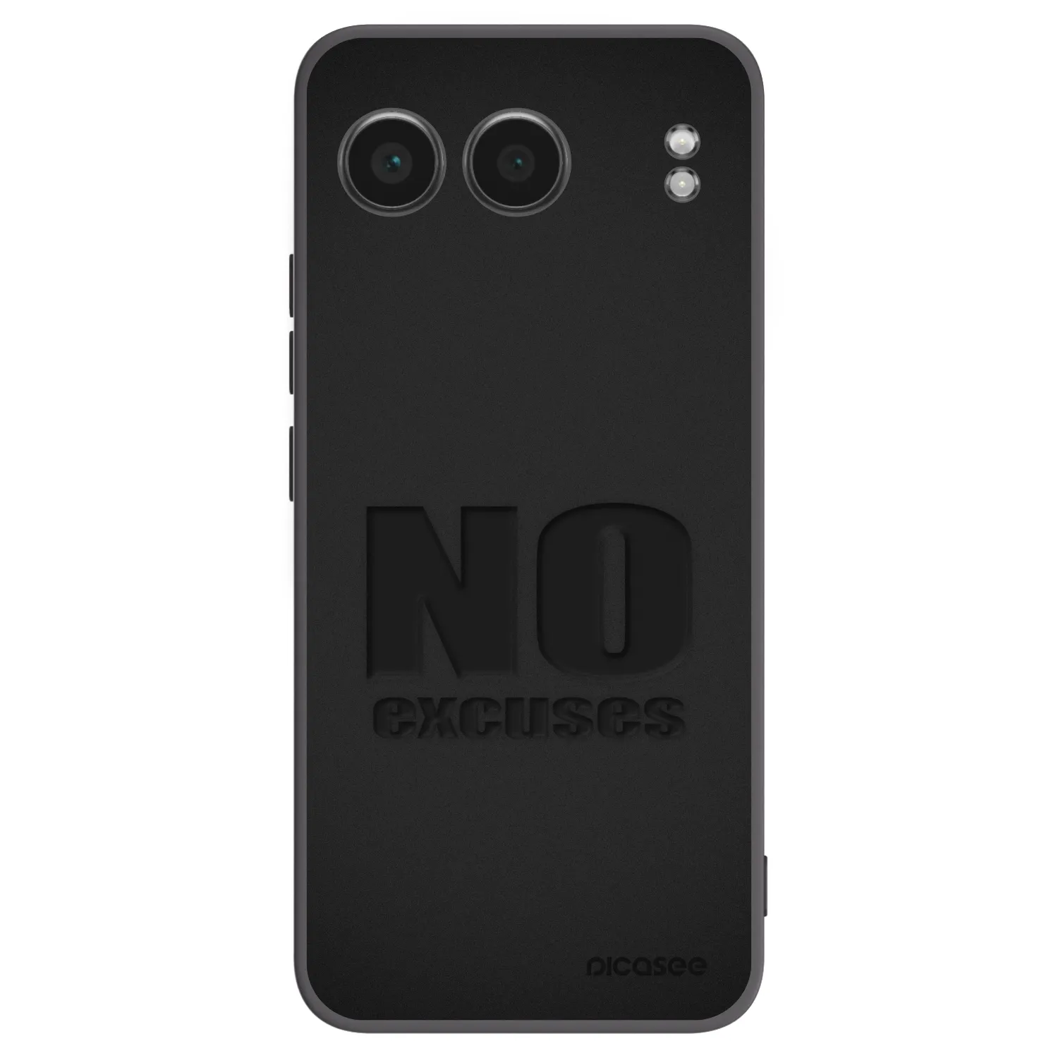 Picasee silikonový černý obal pro OnePlus Nord 4 - No Excuses