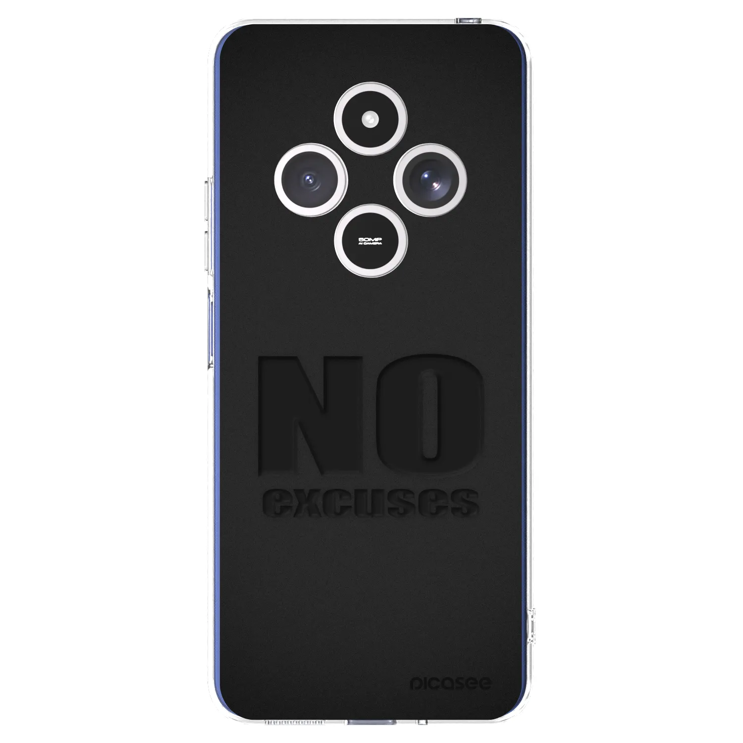 Picasee silikonový průhledný obal pro Xiaomi Redmi 14C - No Excuses