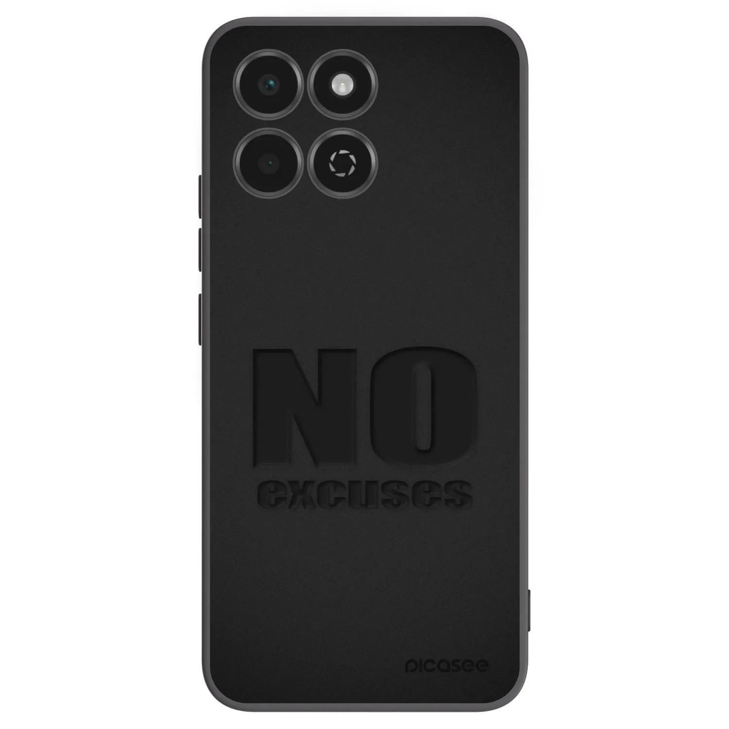 Picasee silikonový černý obal pro Honor 200 Smart 5G - No Excuses