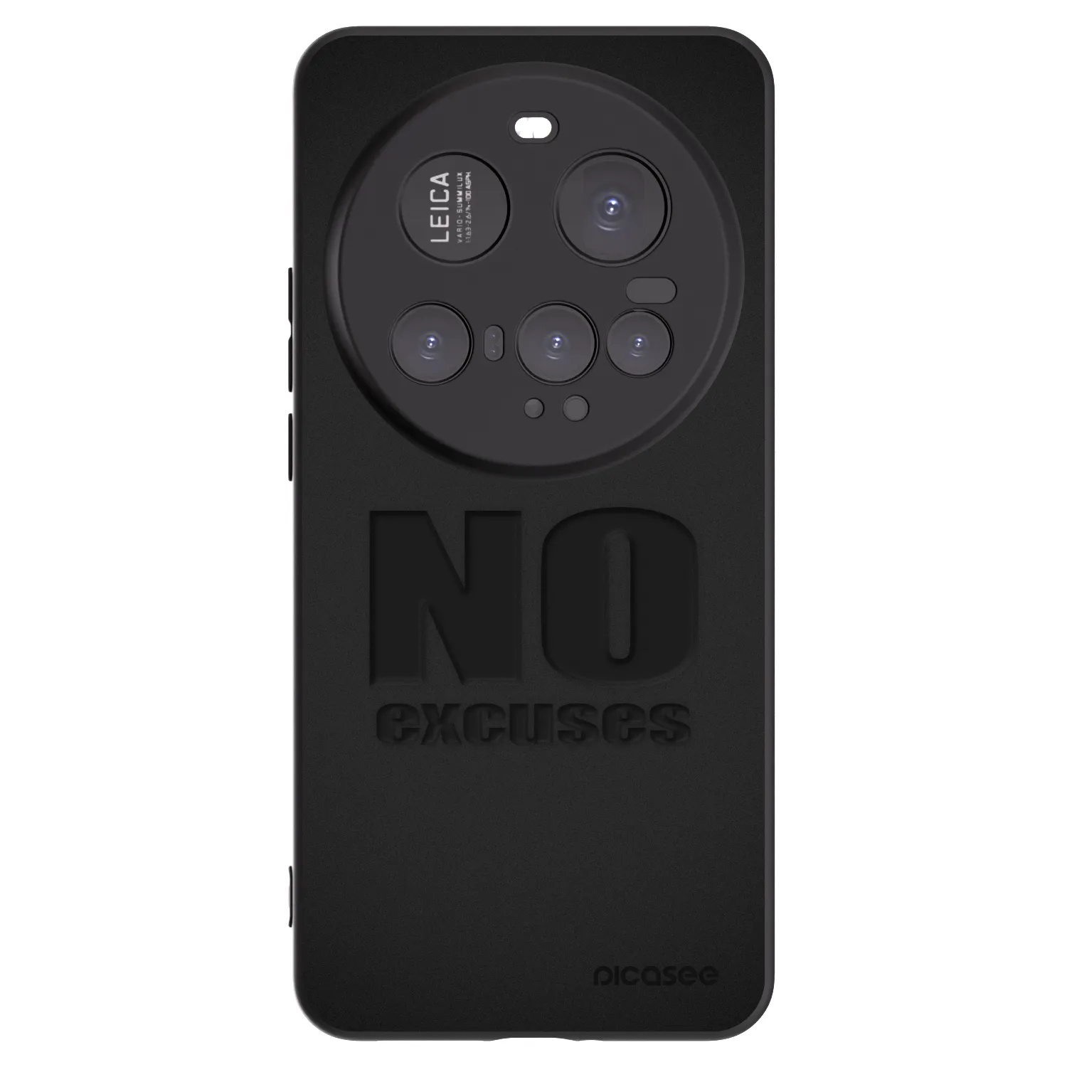 Picasee silikonový černý obal pro Xiaomi 15 Ultra - No Excuses