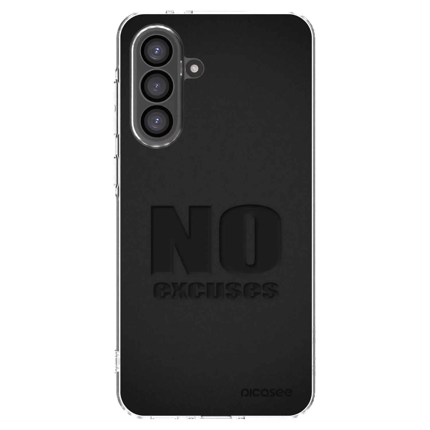 Picasee silikonový průhledný obal pro Samsung Galaxy A56 5G A566B - No Excuses