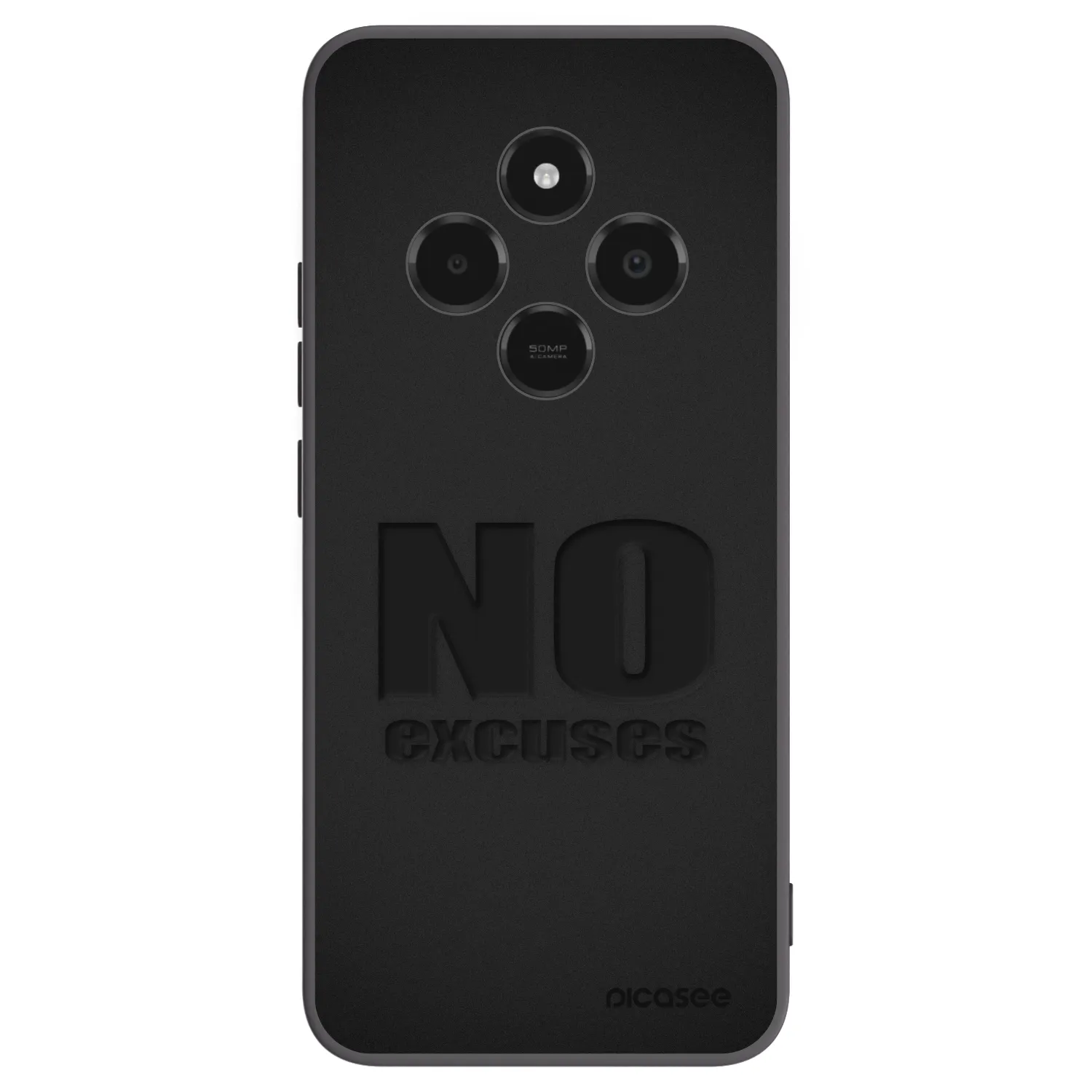 Picasee silikonový černý obal pro Xiaomi Poco C75 - No Excuses