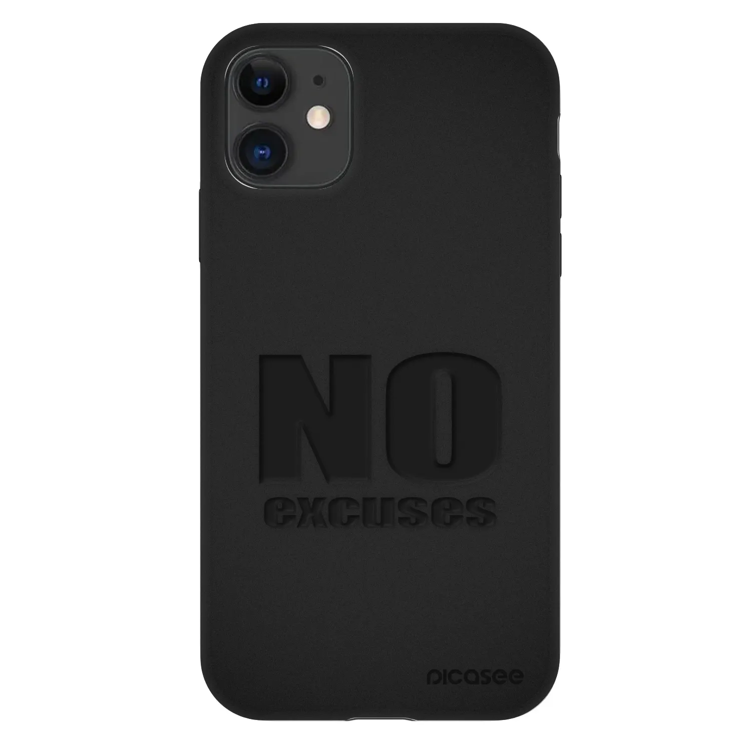 Picasee Fashion Case pro Apple iPhone 11 - No Excuses