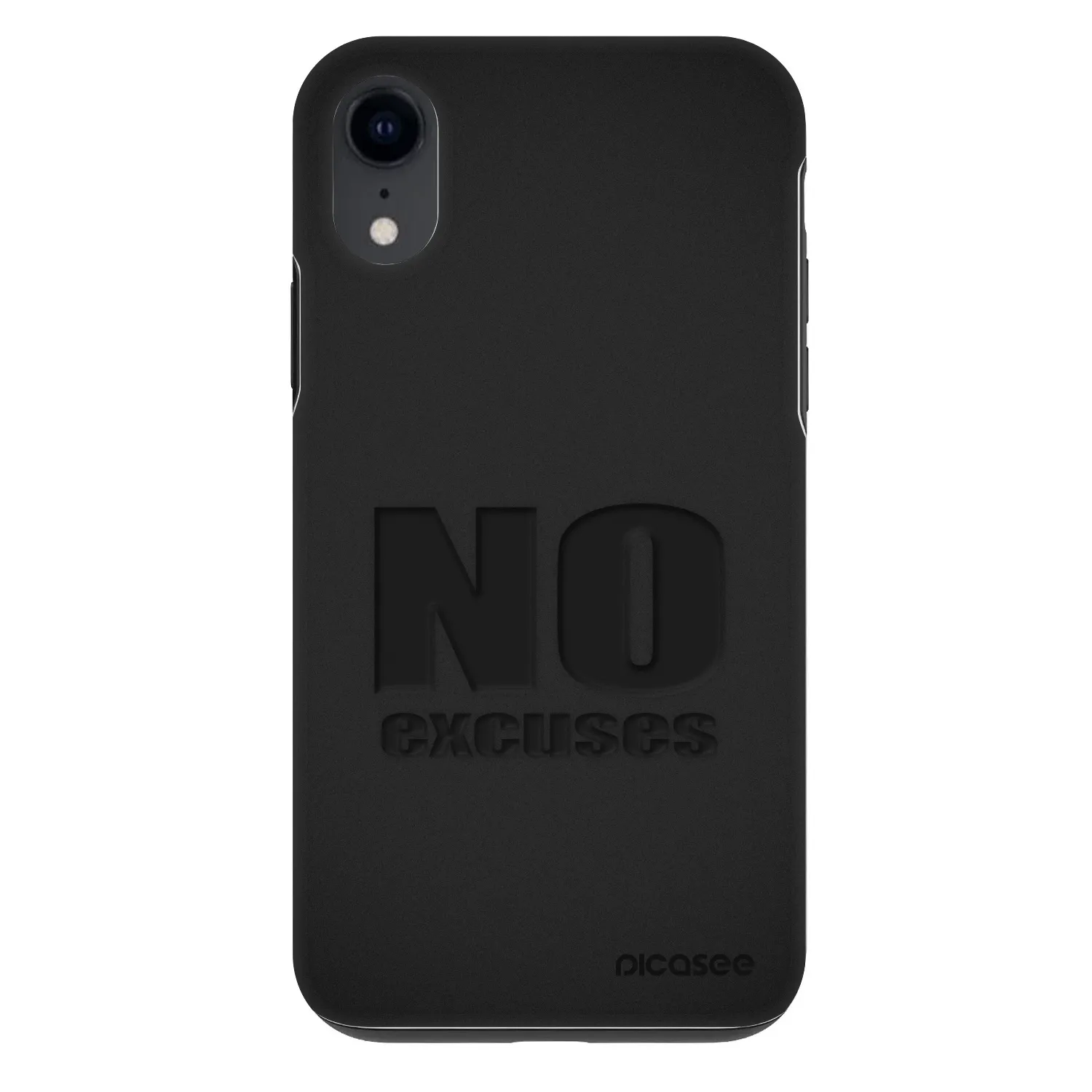 Picasee Fashion Case pro Apple iPhone XR - No Excuses