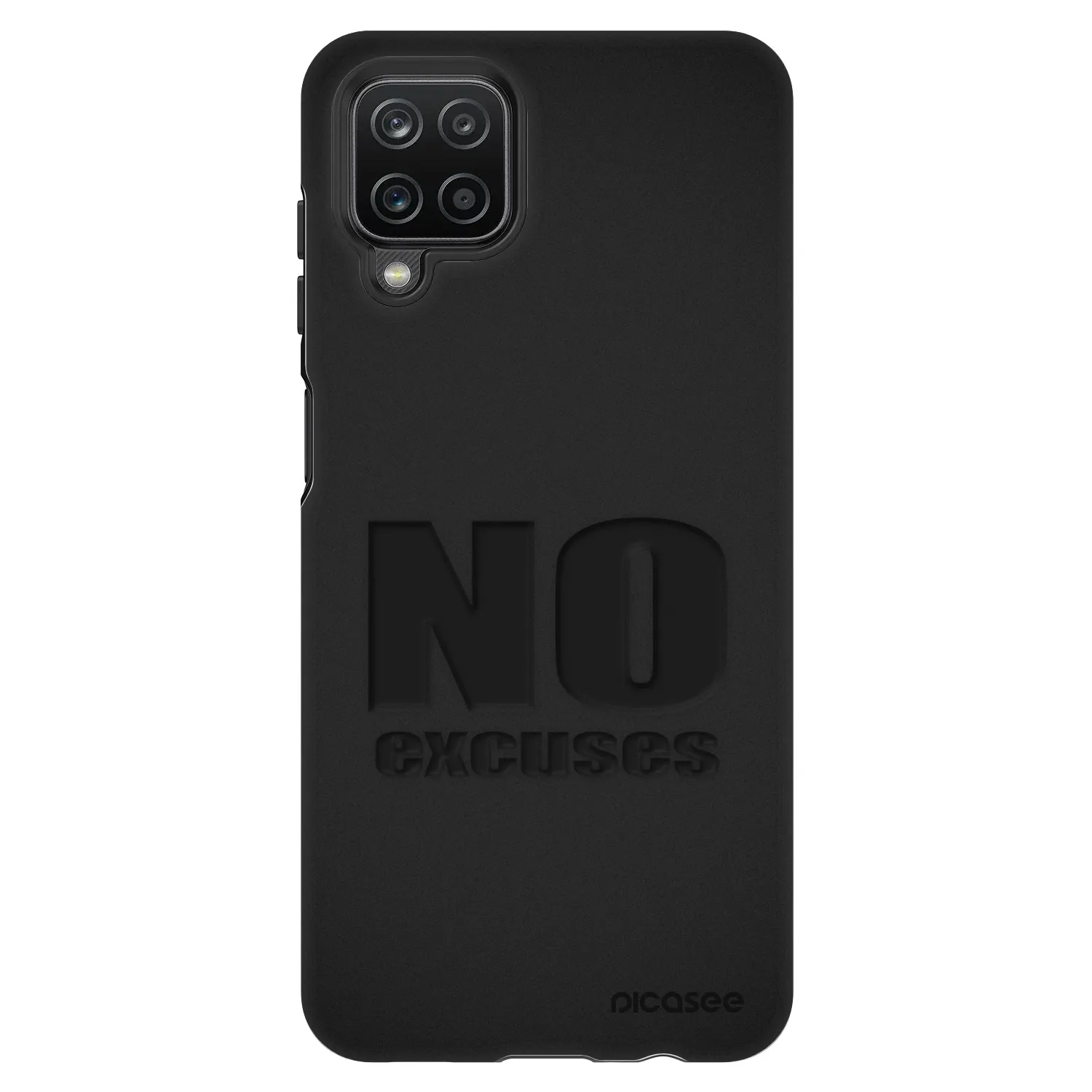 Picasee Fashion Case pro Samsung Galaxy A12 A125F - No Excuses