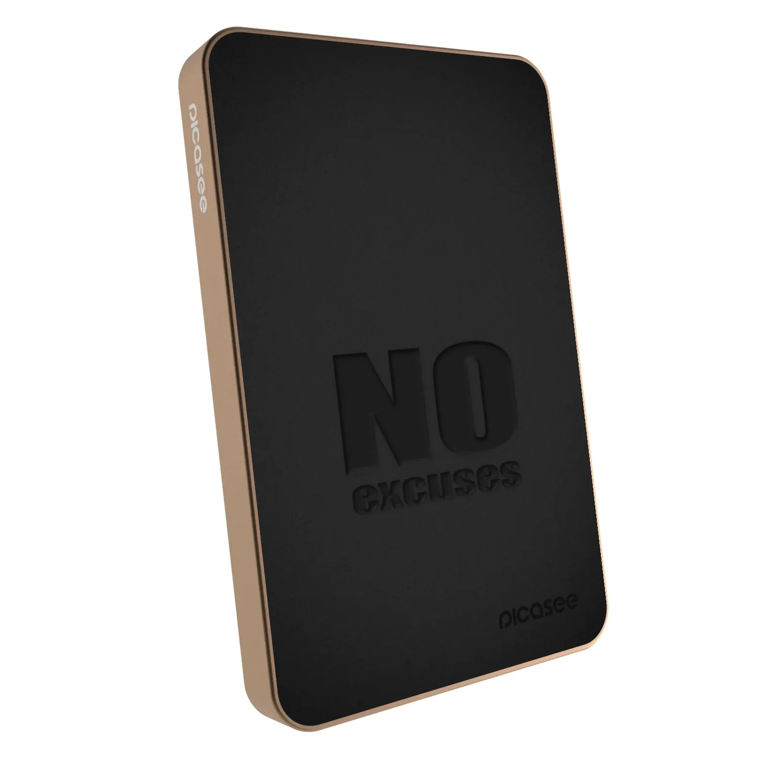 Picasee Powerbanka s MagSafe 5 000 mAh Zlatá - No Excuses