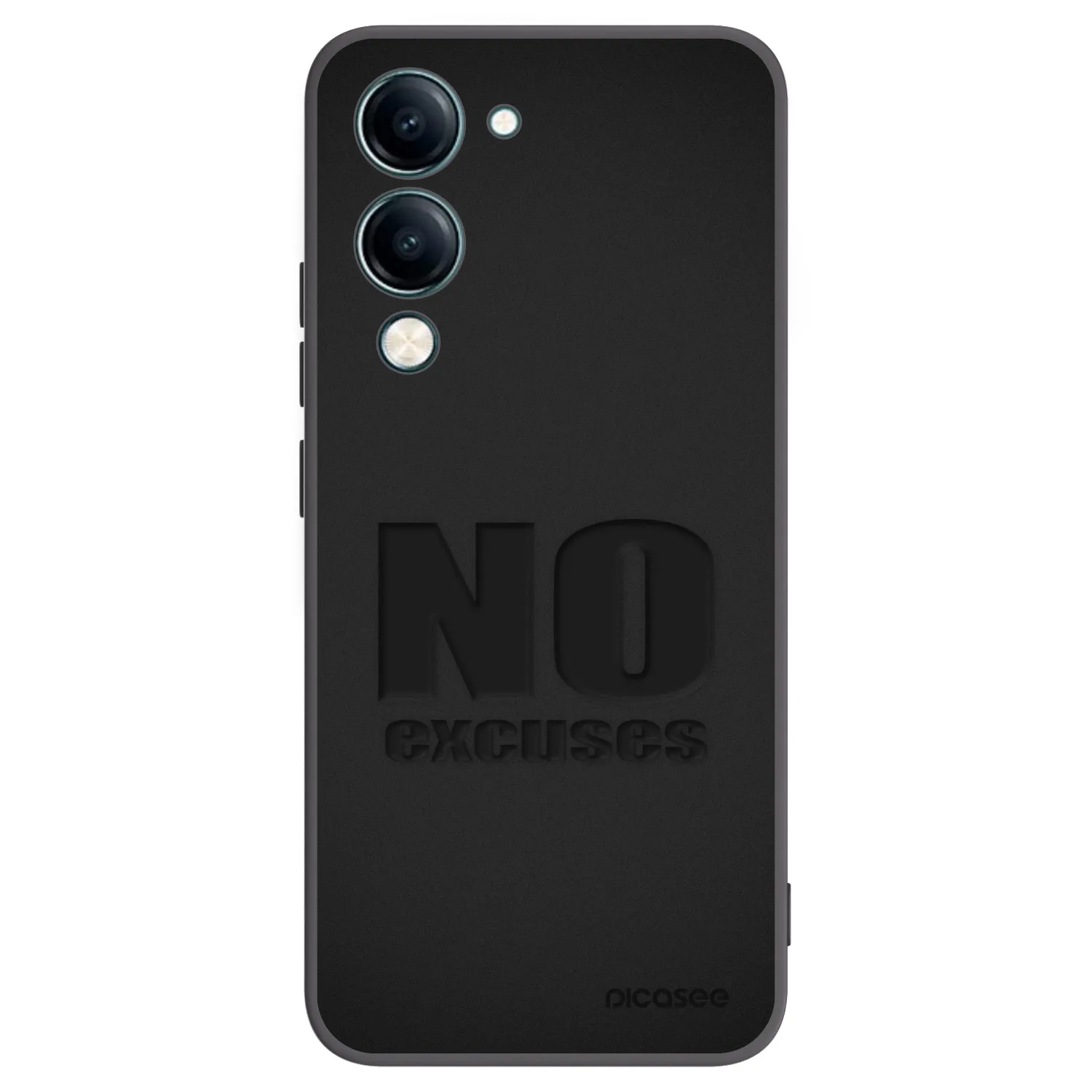 Picasee silikonový černý obal pro Vivo Y29s 5G - No Excuses
