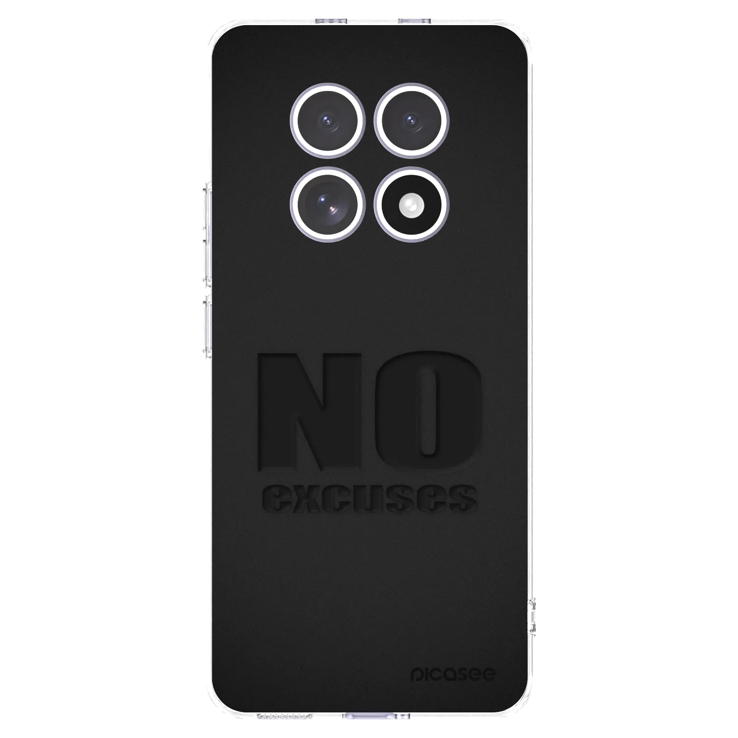 Picasee silikonový průhledný obal pro Xiaomi Redmi Note 15 - No Excuses