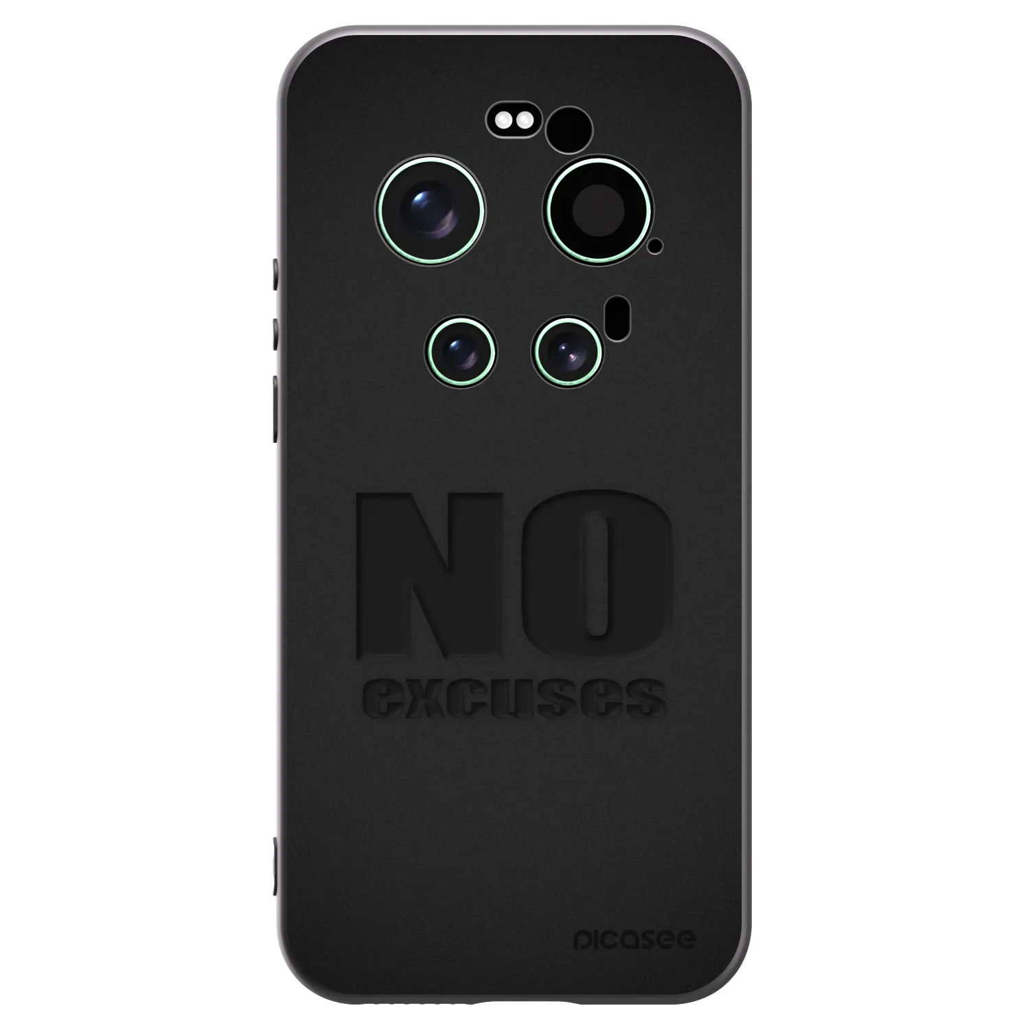 Picasee silikonový černý obal pro Xiaomi 17 Ultra - No Excuses