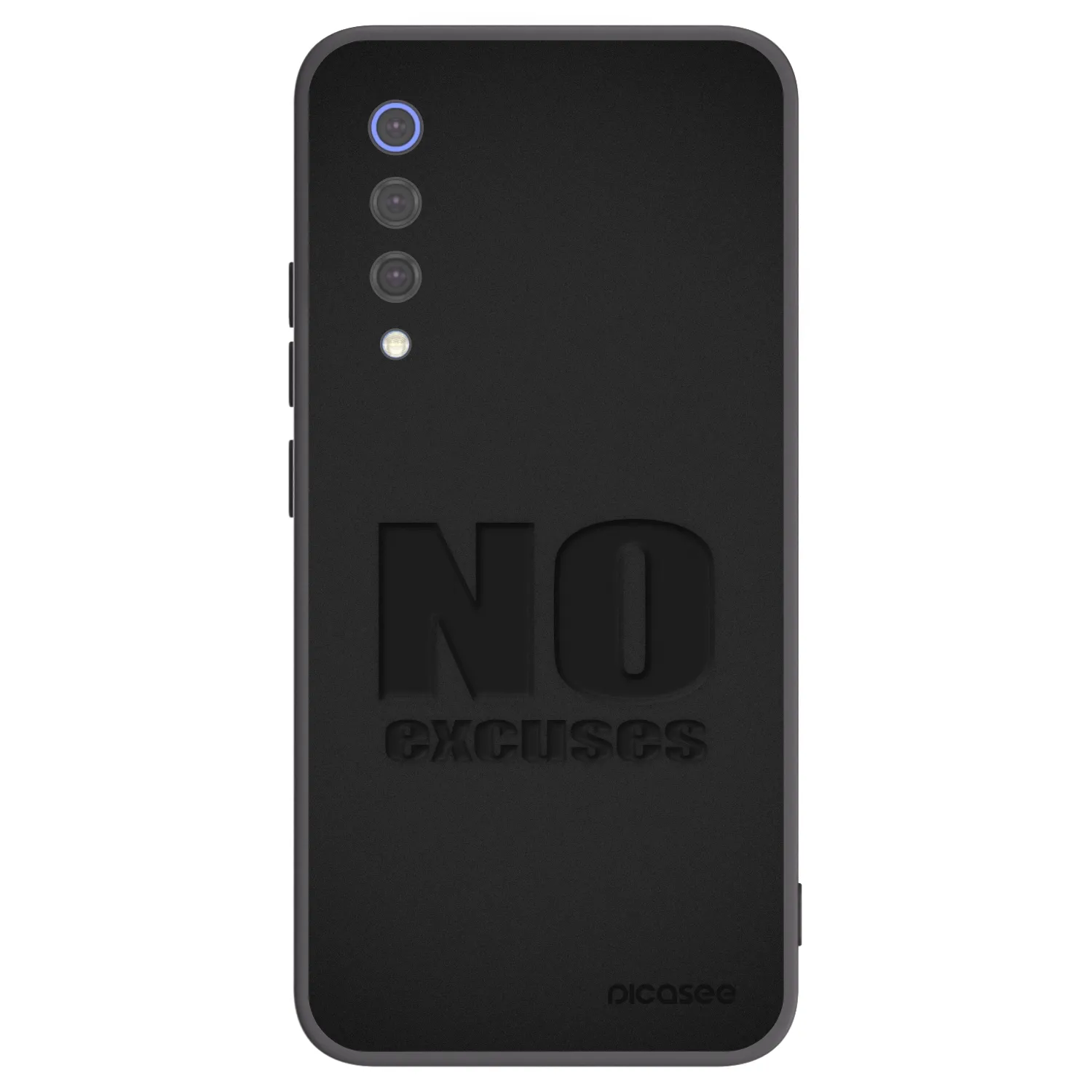 Picasee silikonový černý obal pro Xiaomi Mi 9 SE - No Excuses